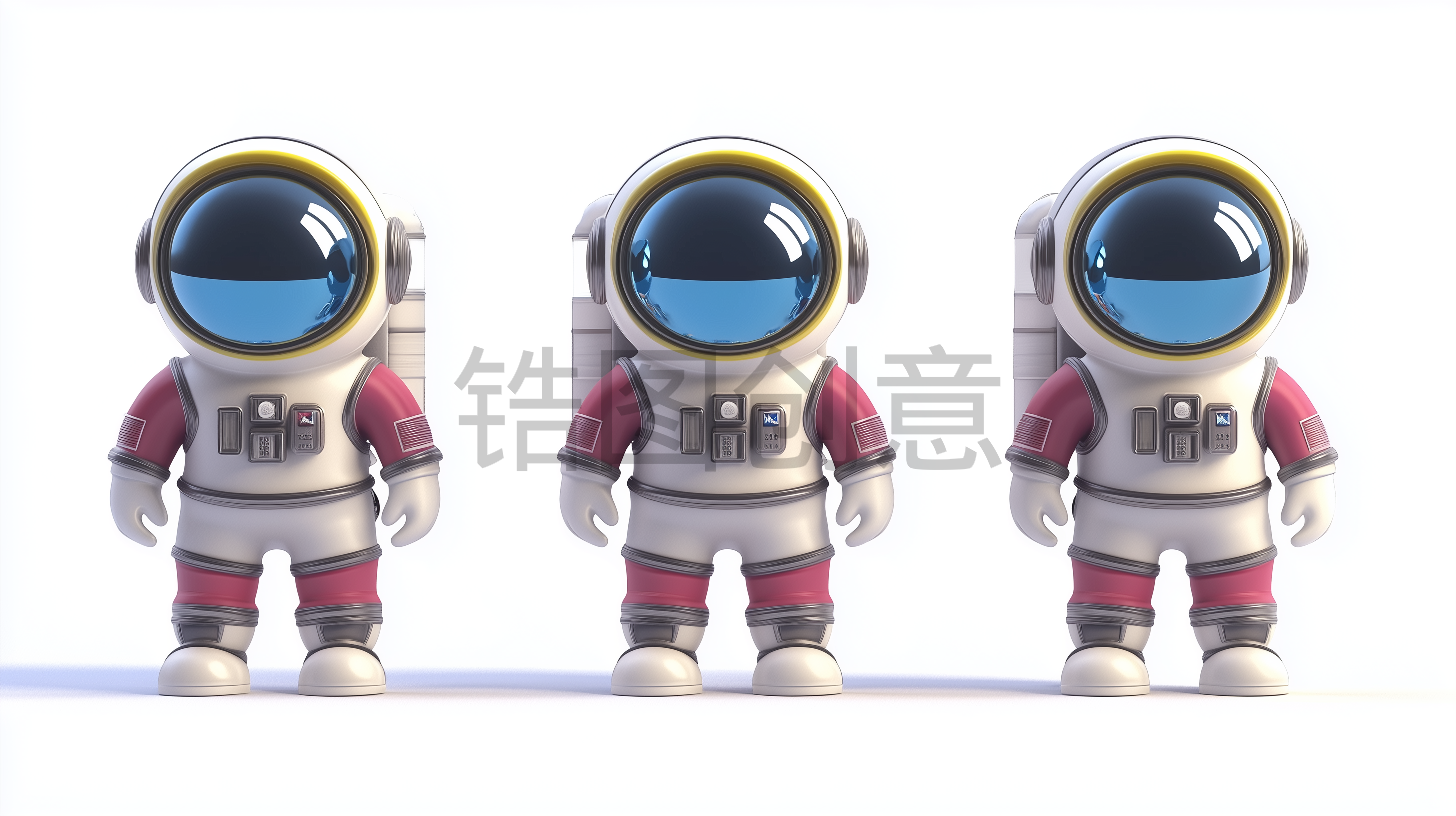 定设网-3d立体宇航员