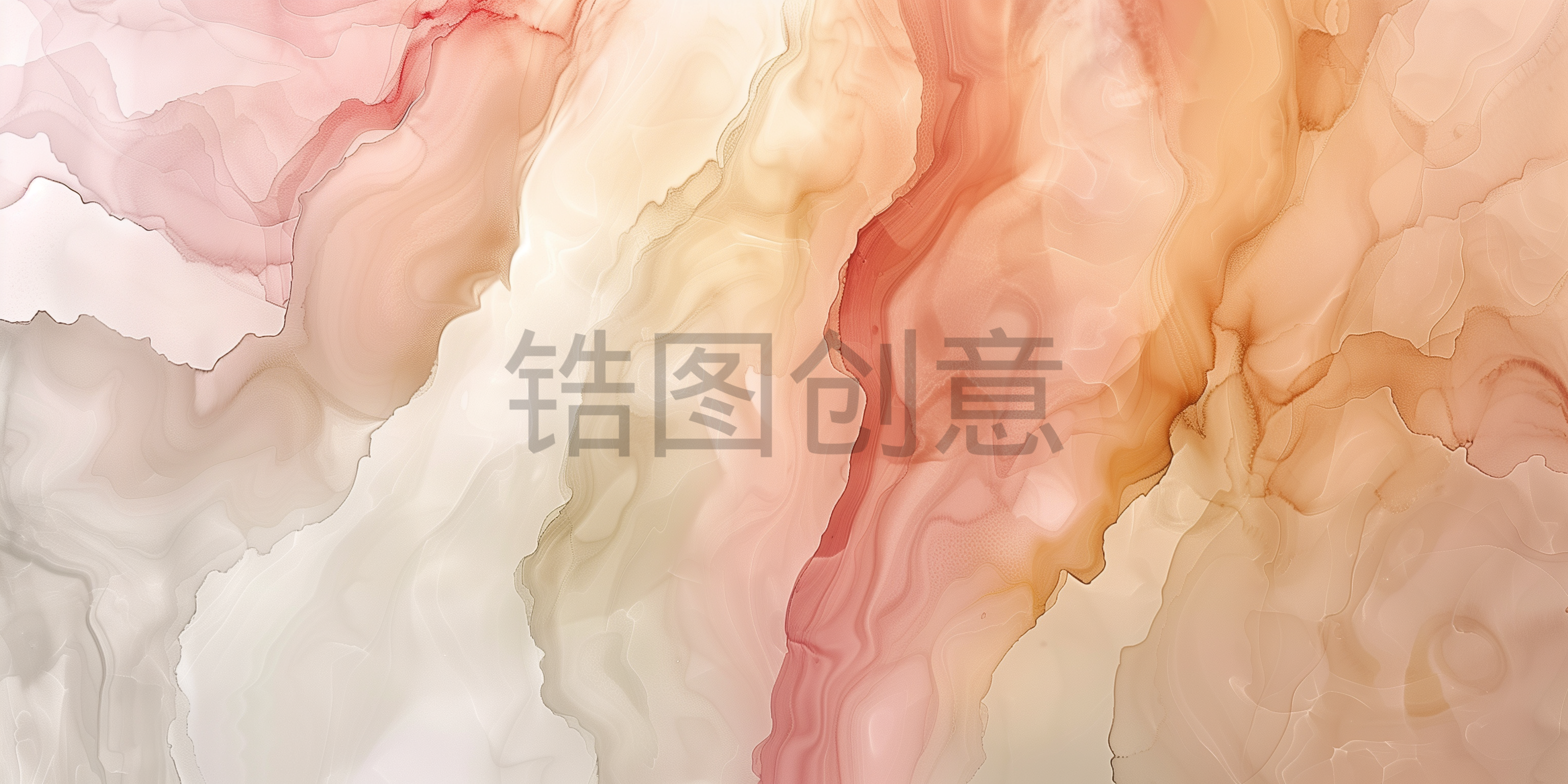 定设网-大理石纹理带有柔和色调梯度的抽象背景
