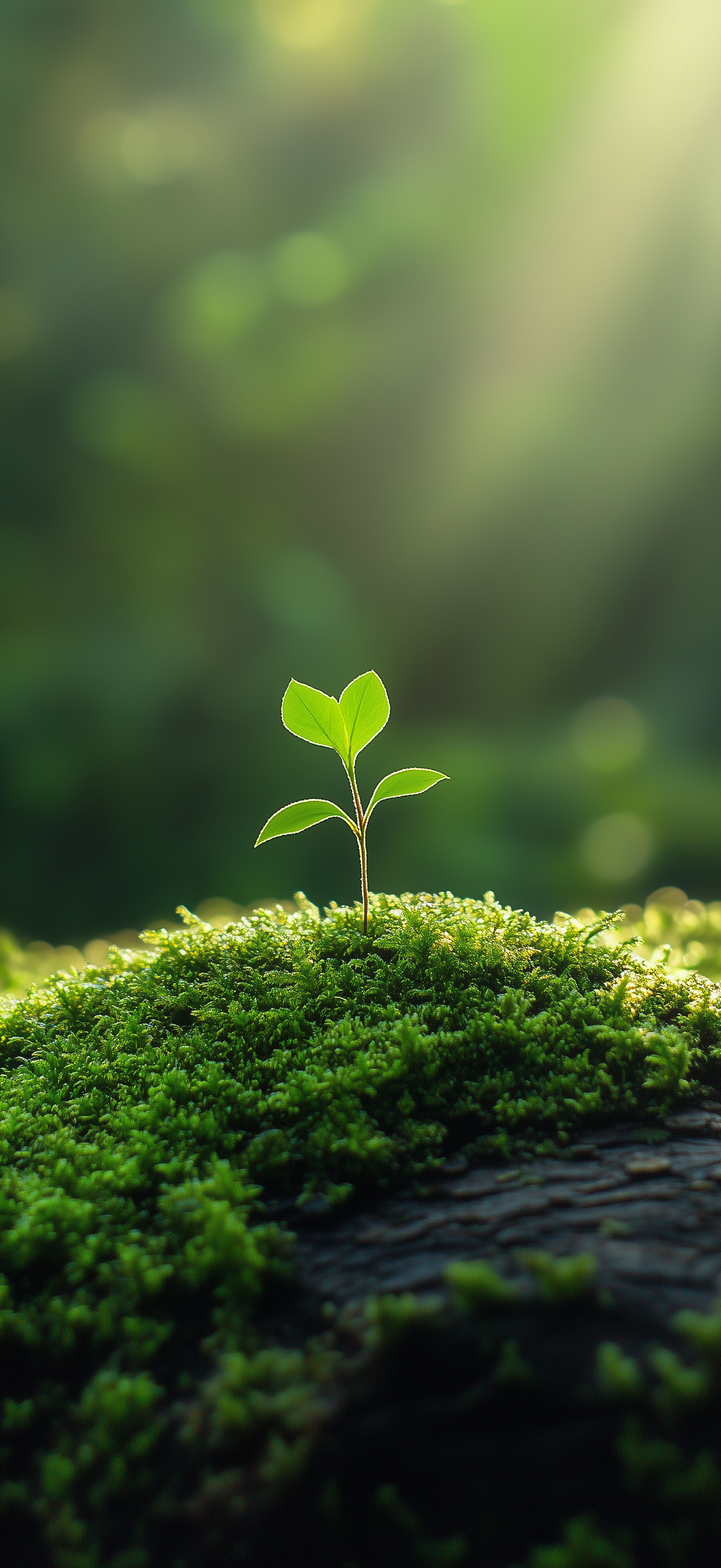 定设网-春天春季实景清新绿色植物发芽背景元素素材