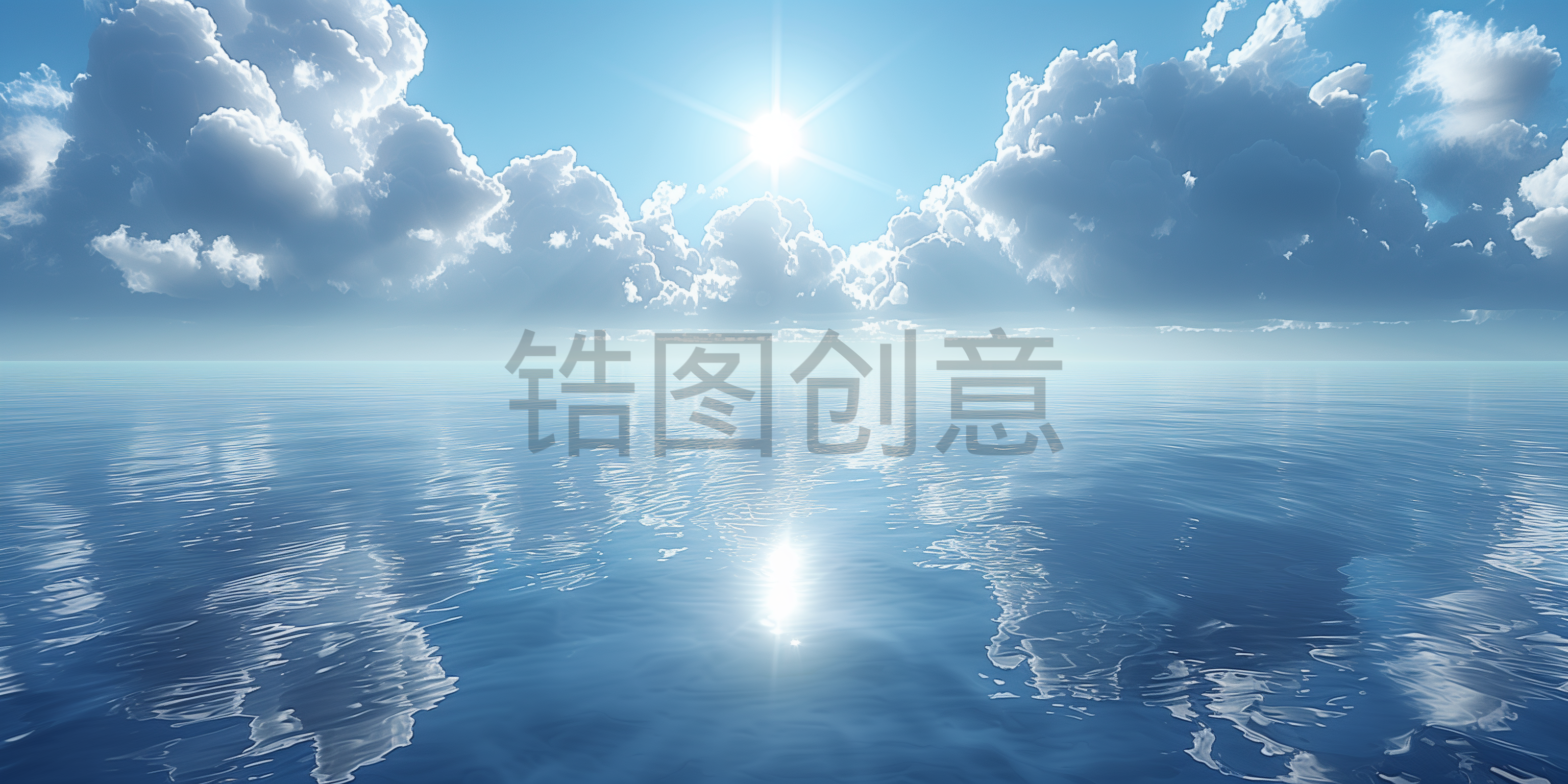 定设网-湖面风光通用写实光效水面背景图片素材