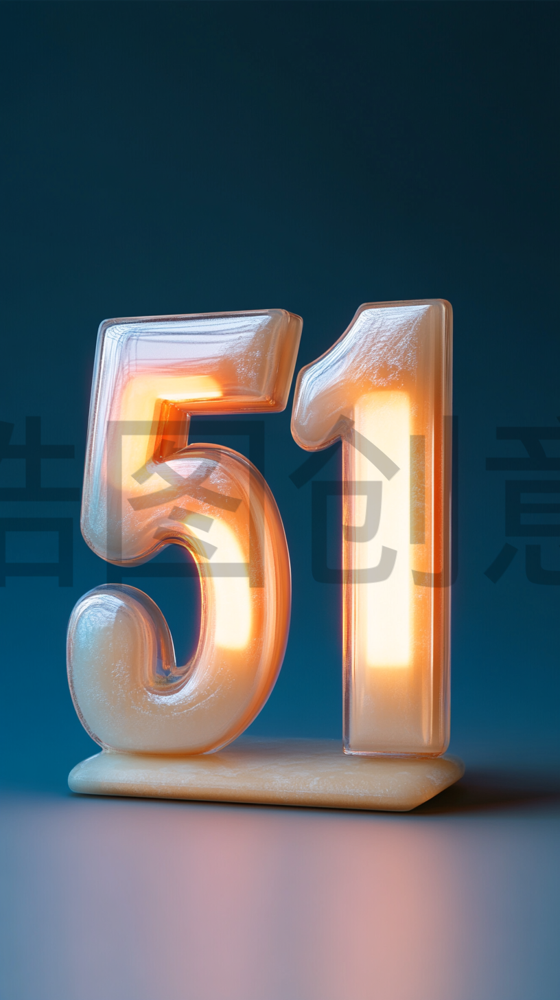 定设网-数字艺术51数字劳动节3d背景