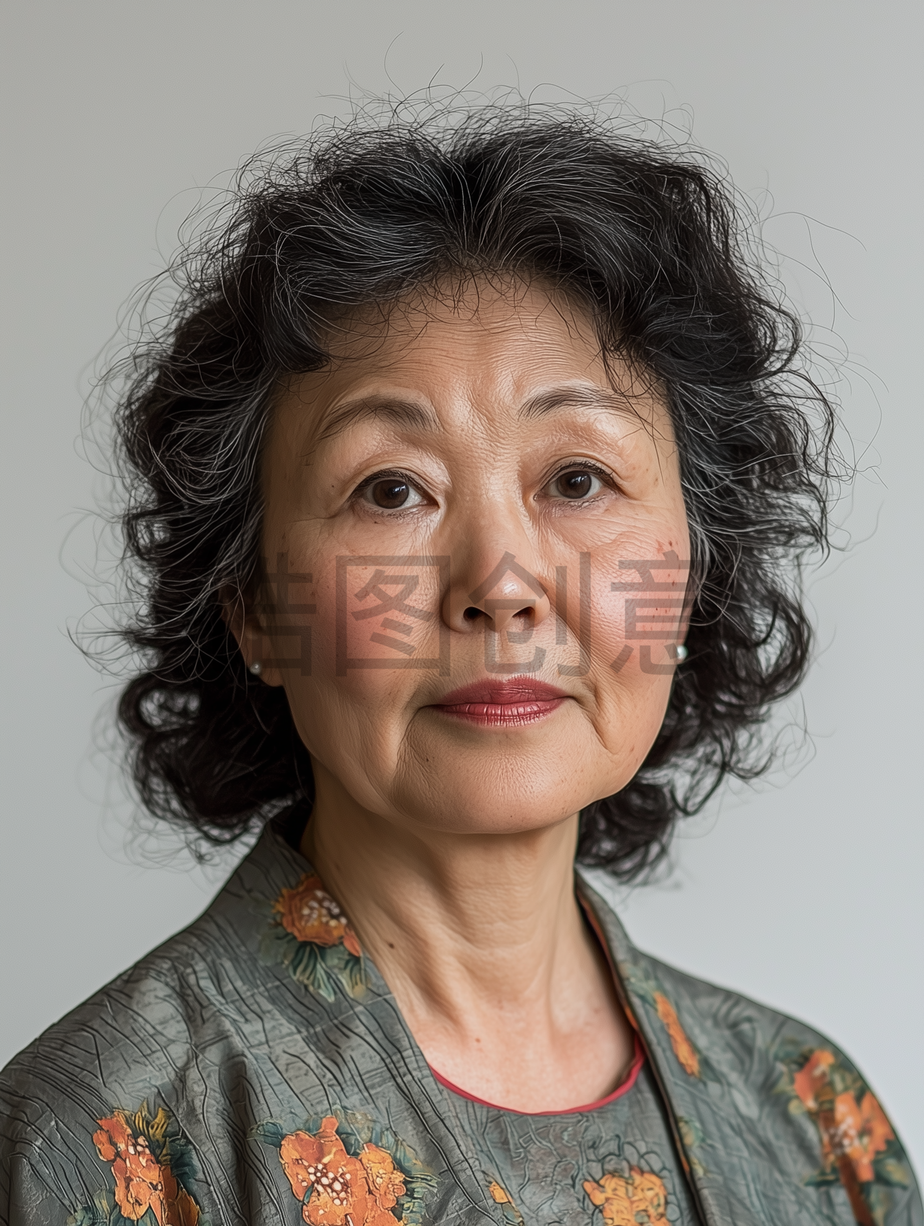定设网-老年女性写实照片
