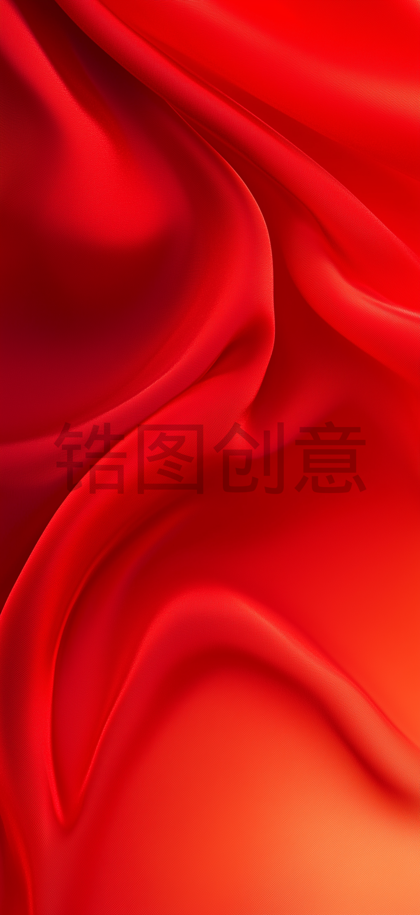 定设网-红色渐变丝绸绸缎纹理背景