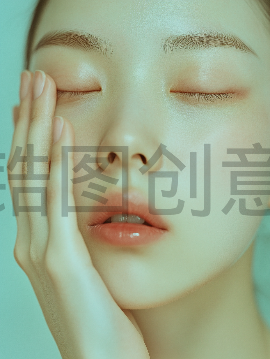 定设网-亚洲化妆美妆彩妆整容美容护肤模特明星肤感质感人物素材