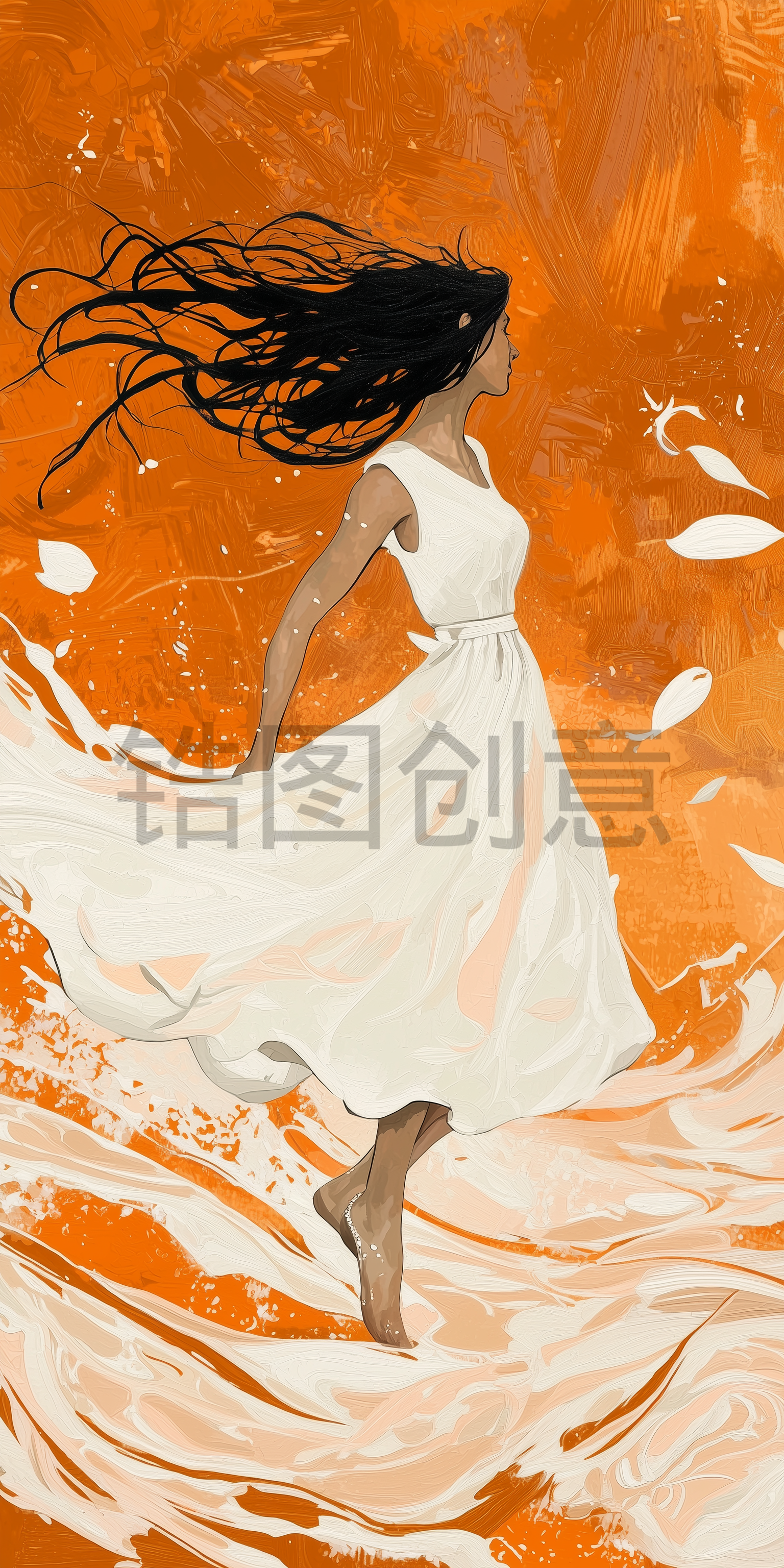 定设网-女生女神节母亲节唯美浪漫卡通简约背景