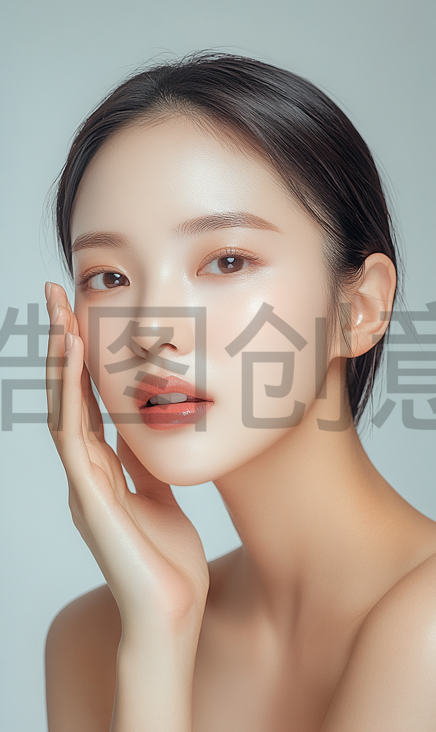 定设网-亚洲化妆美妆彩妆整容美容护肤模特明星肤感质感人物素材