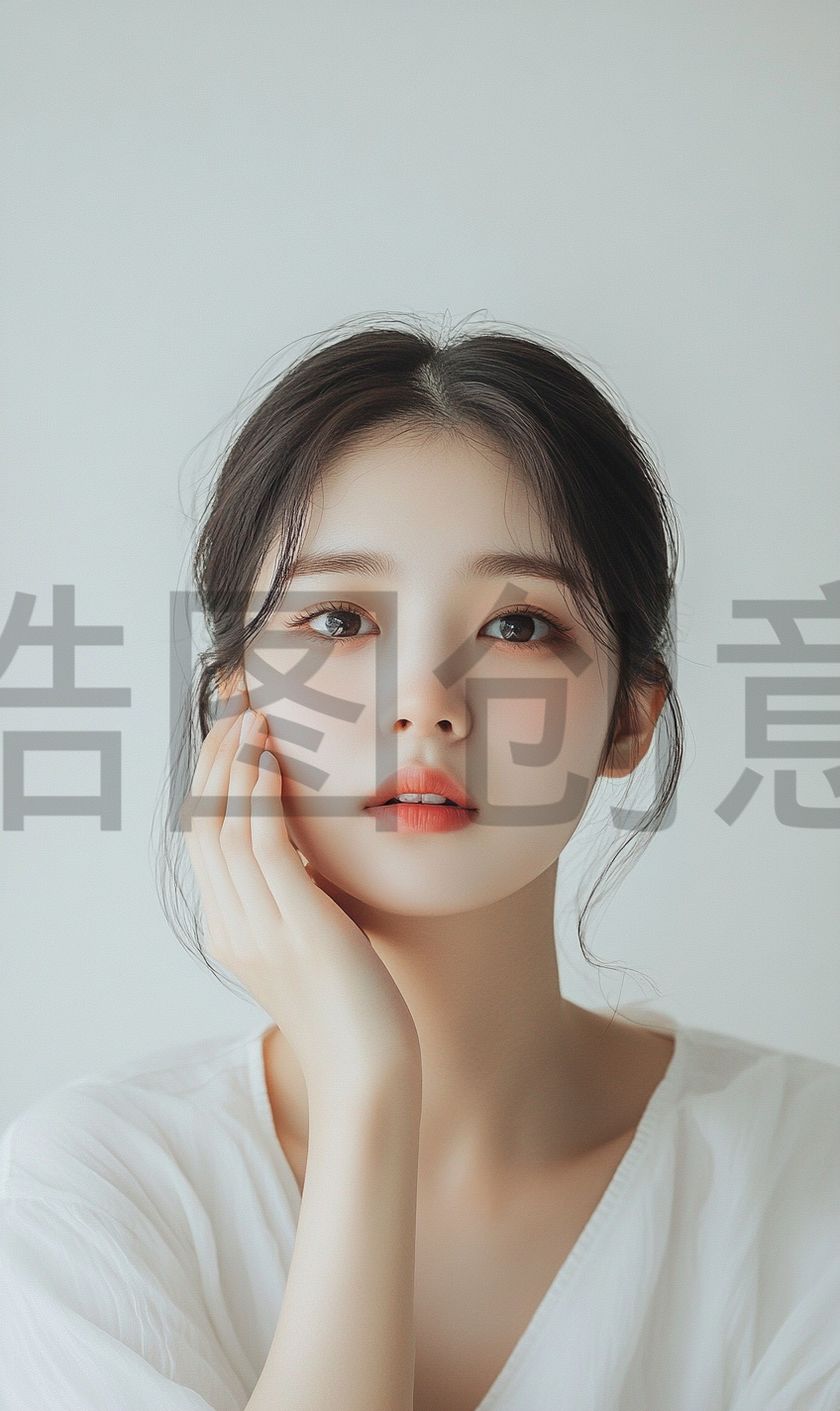 定设网-亚洲化妆美妆彩妆美容护肤模特明星肤感质感人物素材