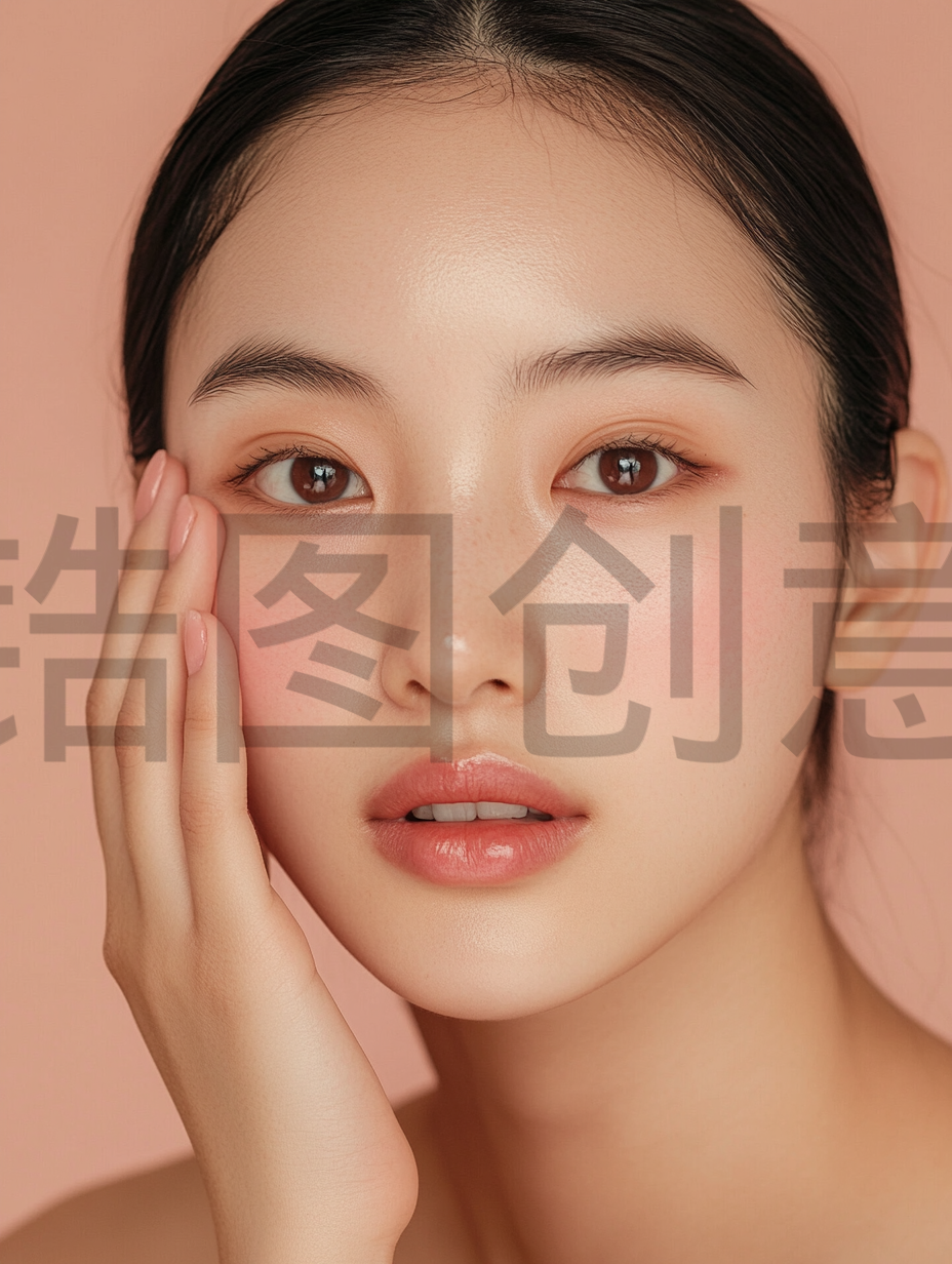 定设网-亚洲化妆美妆彩妆整容美容护肤模特明星肤感质感人物素材