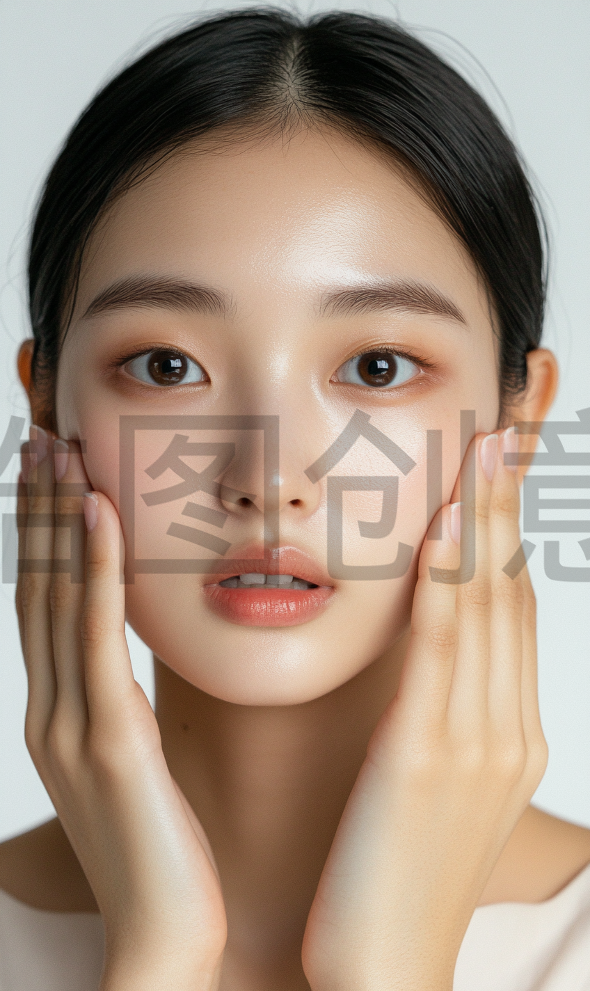 定设网-亚洲化妆美妆彩妆整容美容护肤模特明星肤感质感人物素材