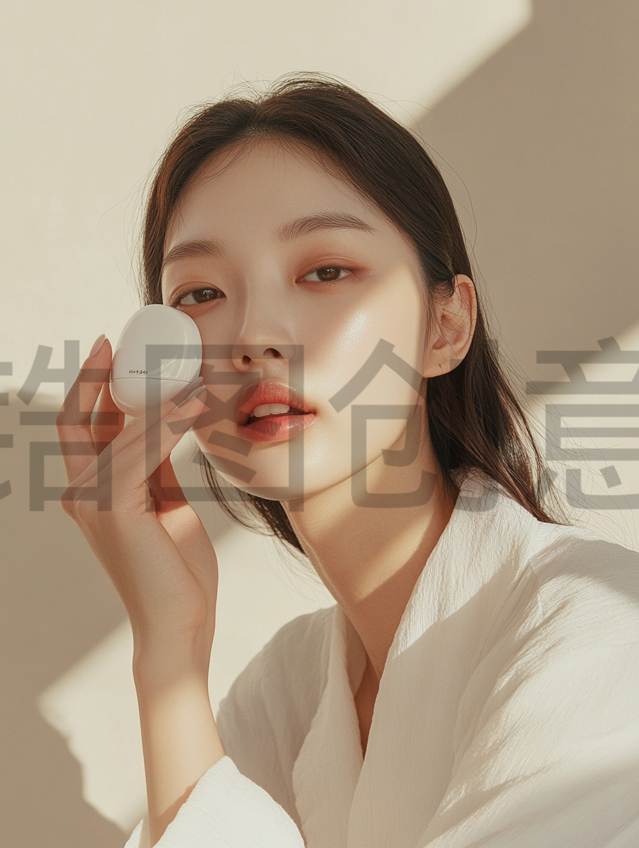 定设网-亚洲化妆美妆彩妆美容护肤模特明星肤感质感人物素材