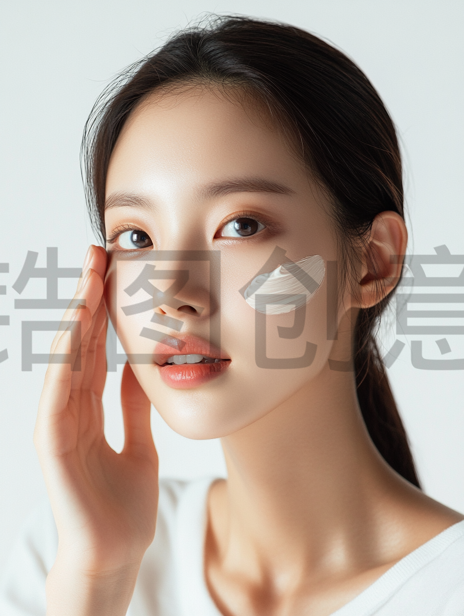 定设网-亚洲化妆美妆彩妆美容护肤模特明星肤感质感人物素材