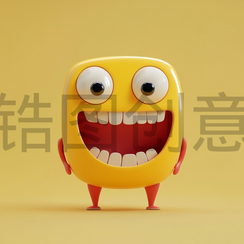 定设网-3d立体卡通小黄人元素