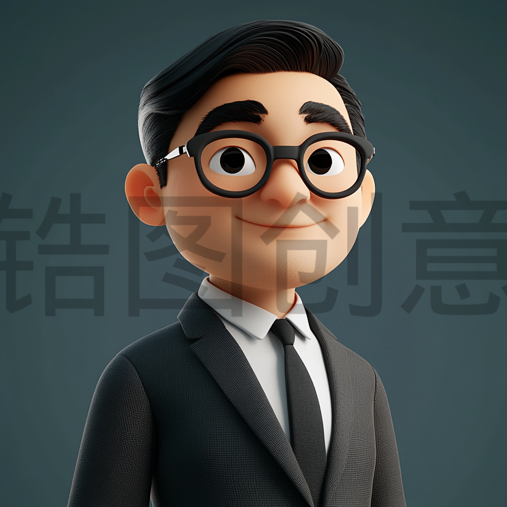 定设网-3d立体卡通人物元素