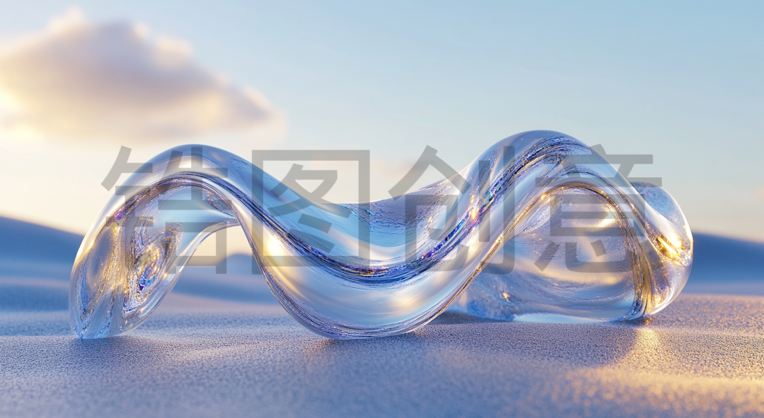 定设网-3D立体抽象摆件艺术雕塑模型素材