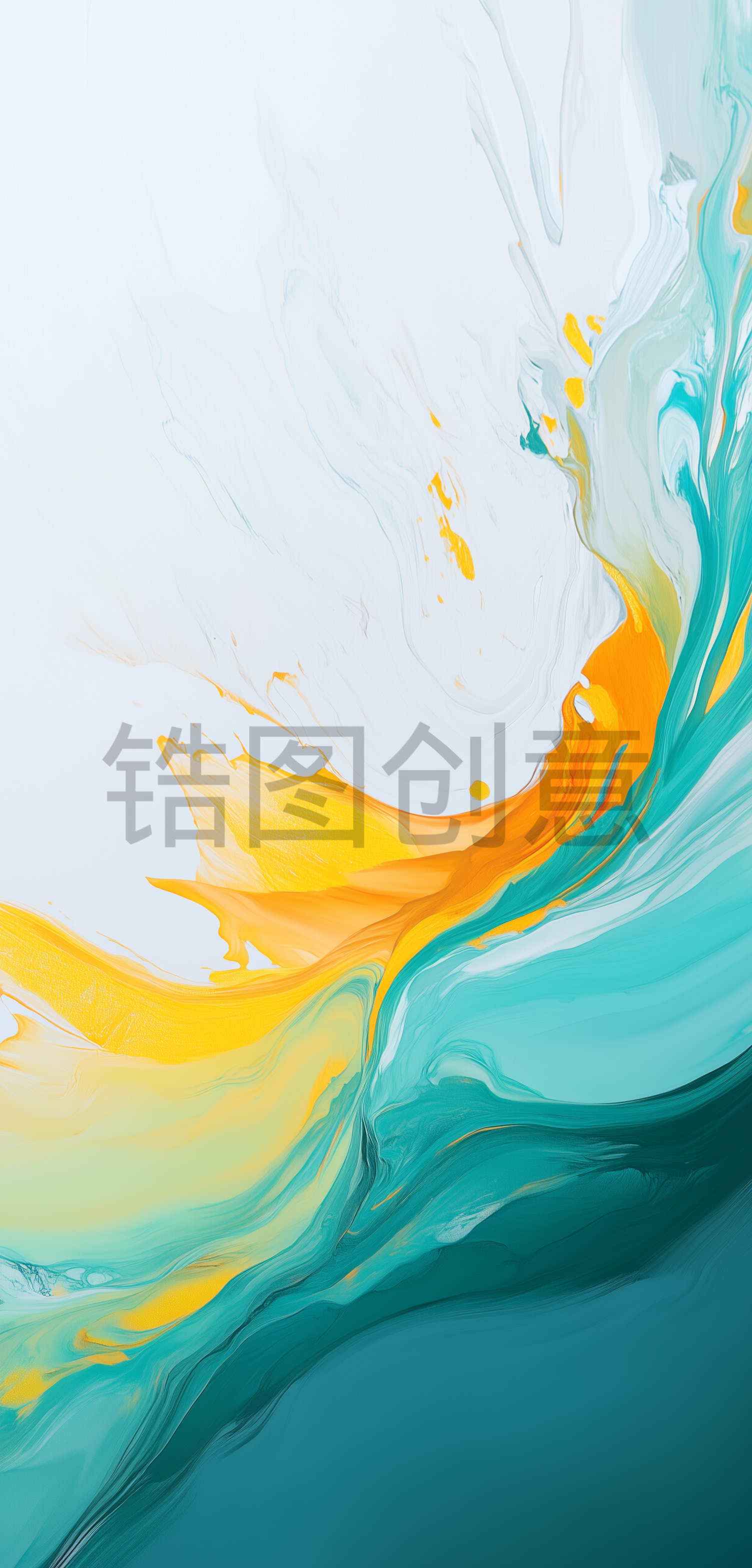 定设网-渐变抽象油画肌理纹理质感背景
