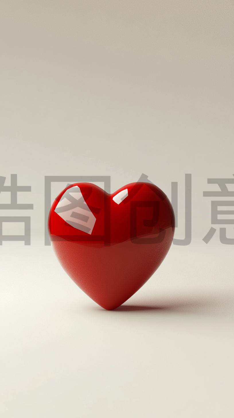定设网-情人节促销活动3d立体浪漫爱心礼盒简约背景