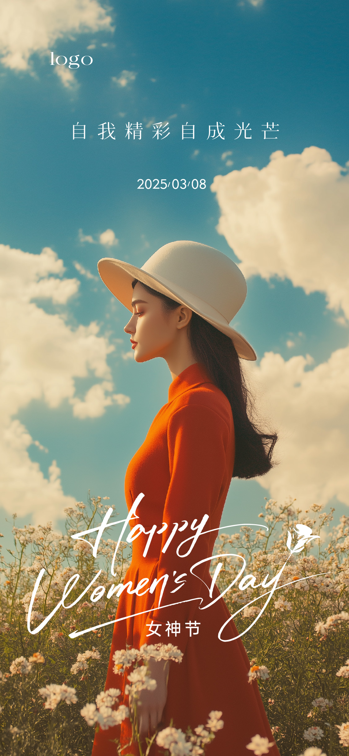 定设网素材-医美38女神节节日海报