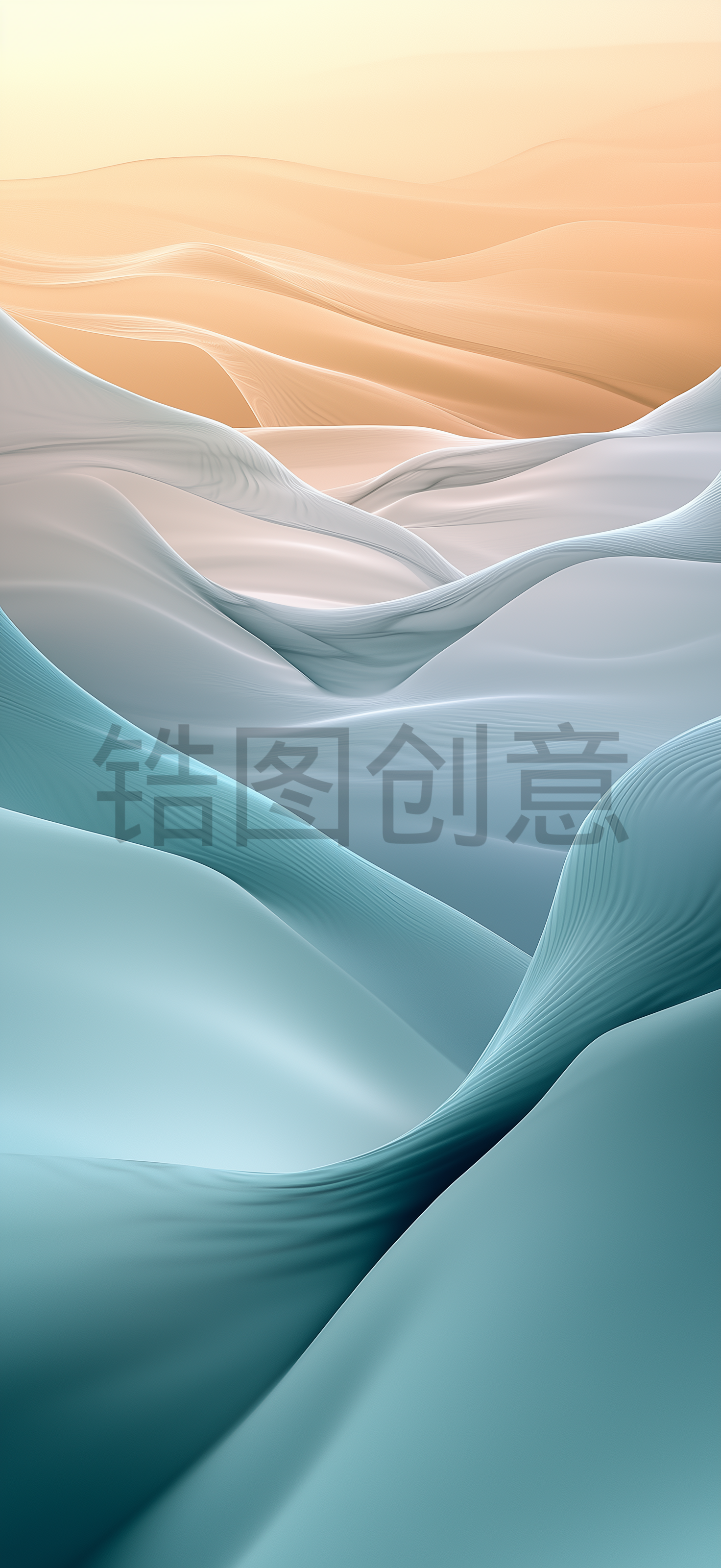 定设网-渐变抽象丝带纹理质感背景