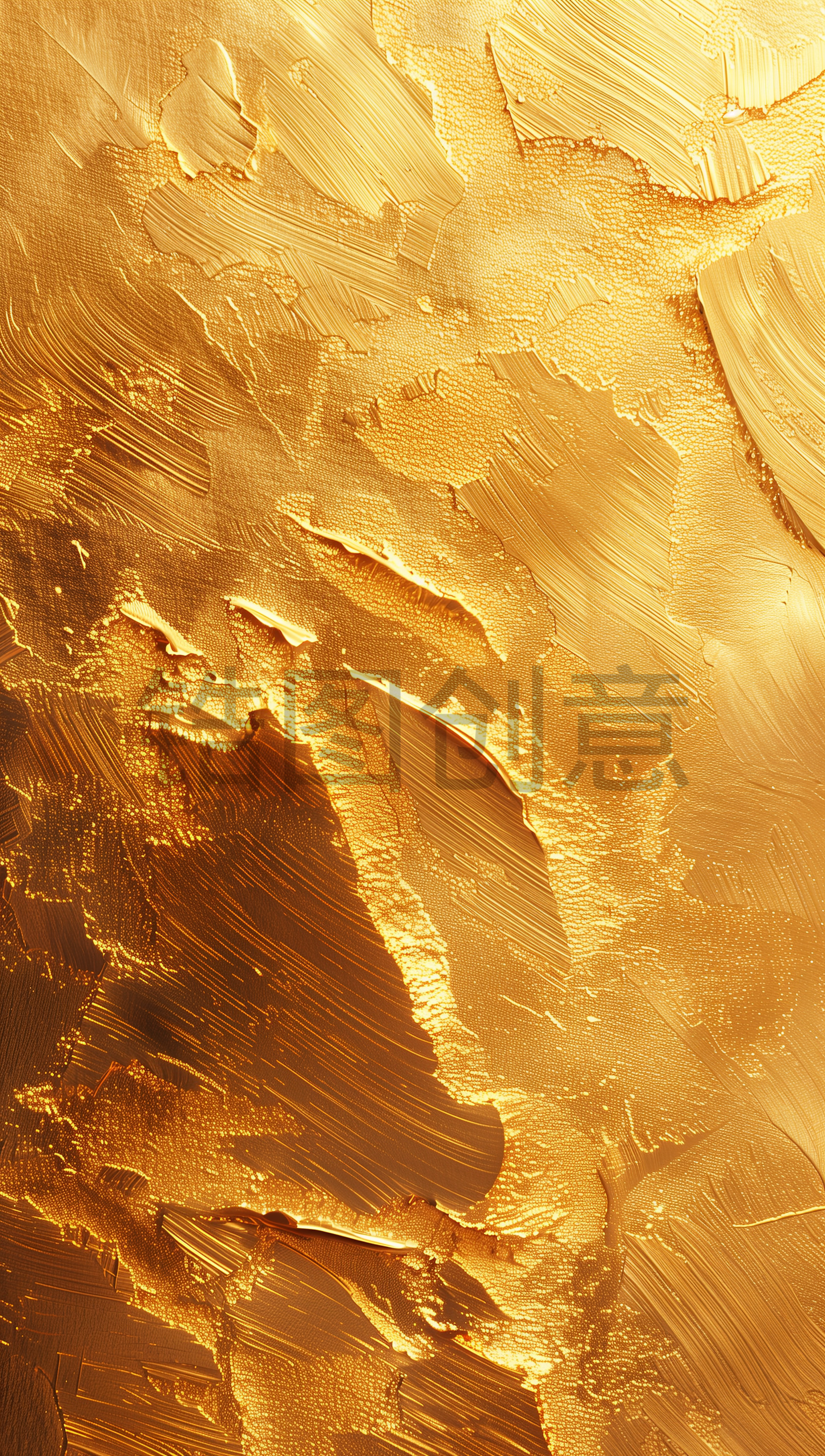 定设网-金色材质质感肌理背景