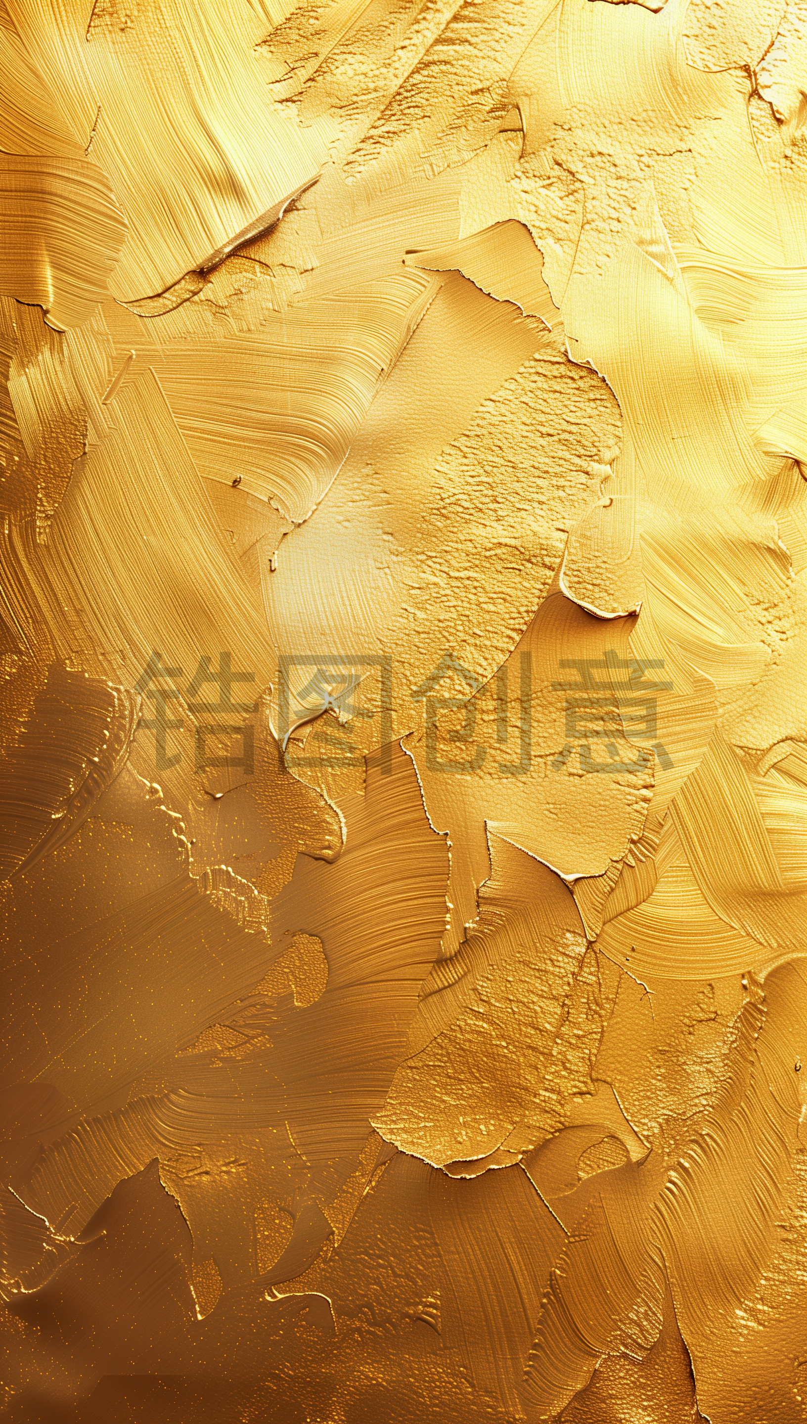 定设网-金色材质质感肌理背景