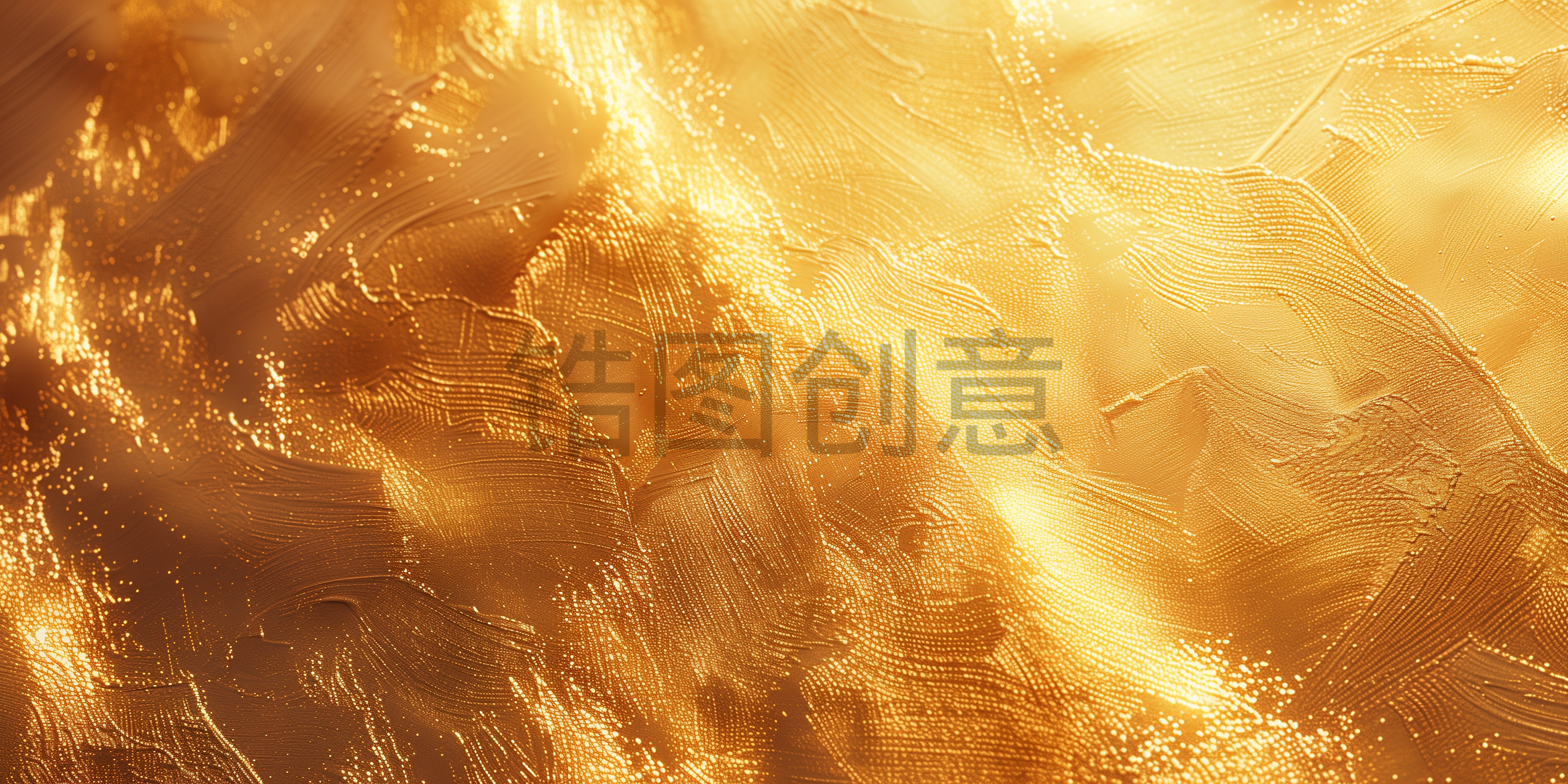 定设网-金色质感肌理背景