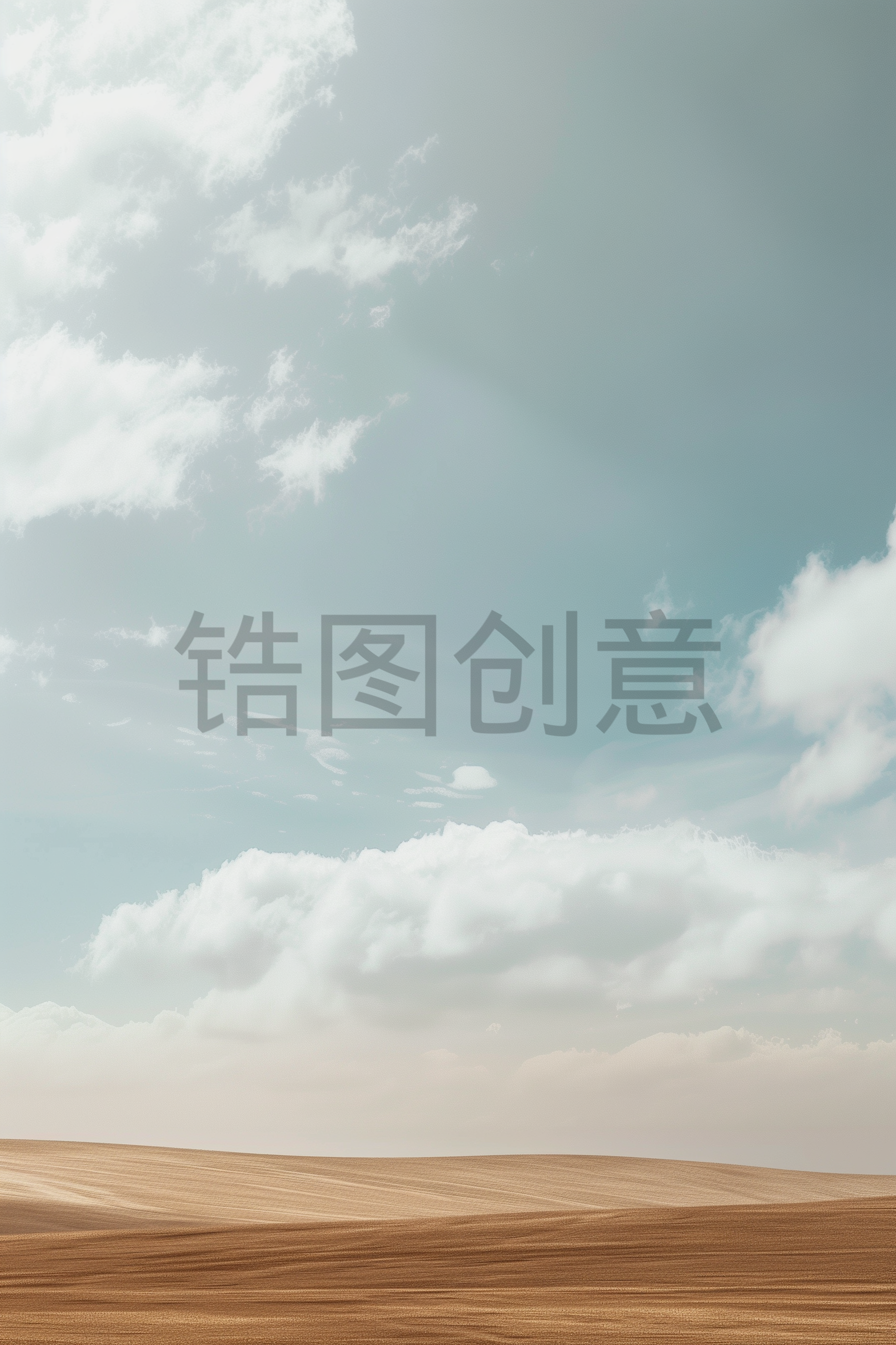 定设网-自然风光蓝天沙漠沙丘元素素材
