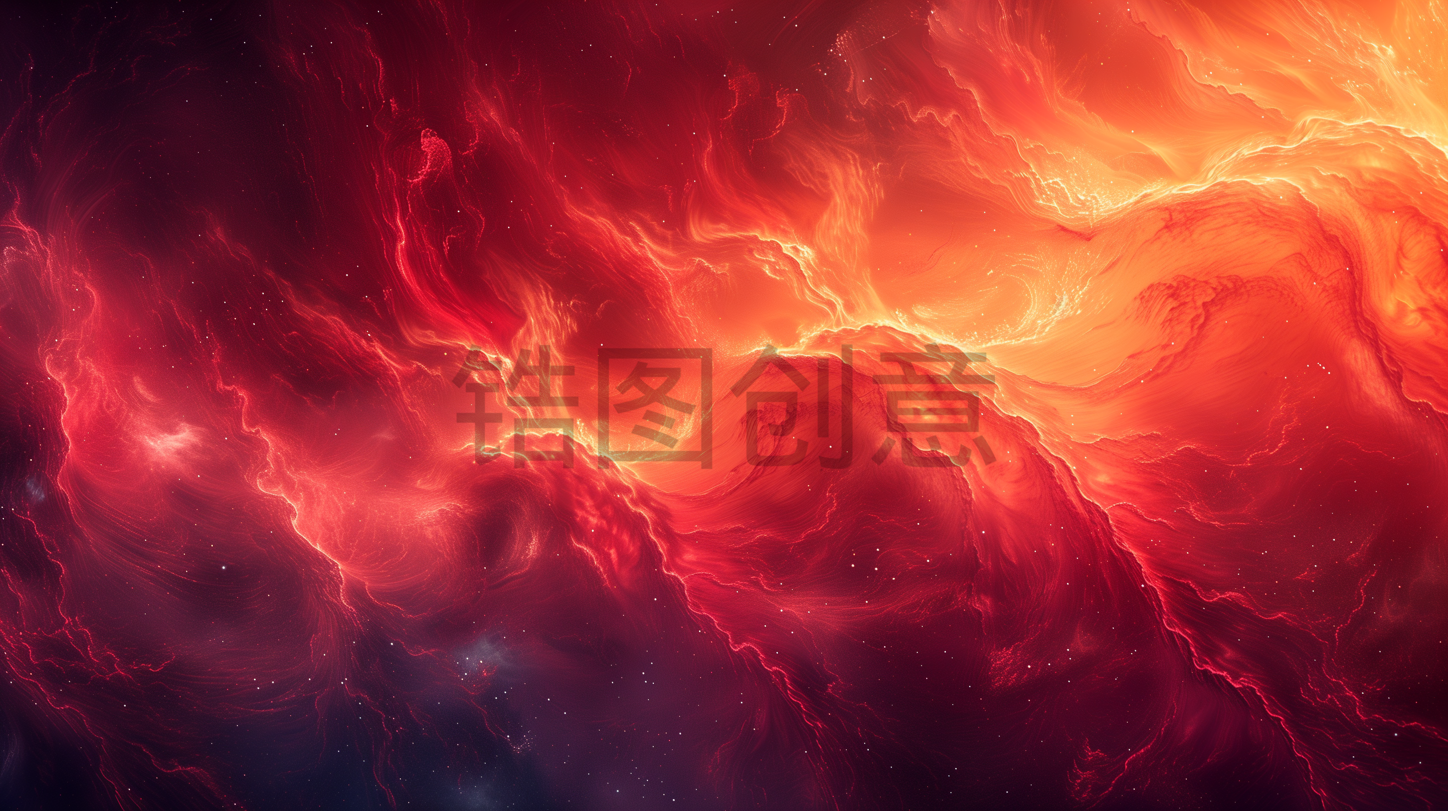 定设网-红色热烈抽象质感背景