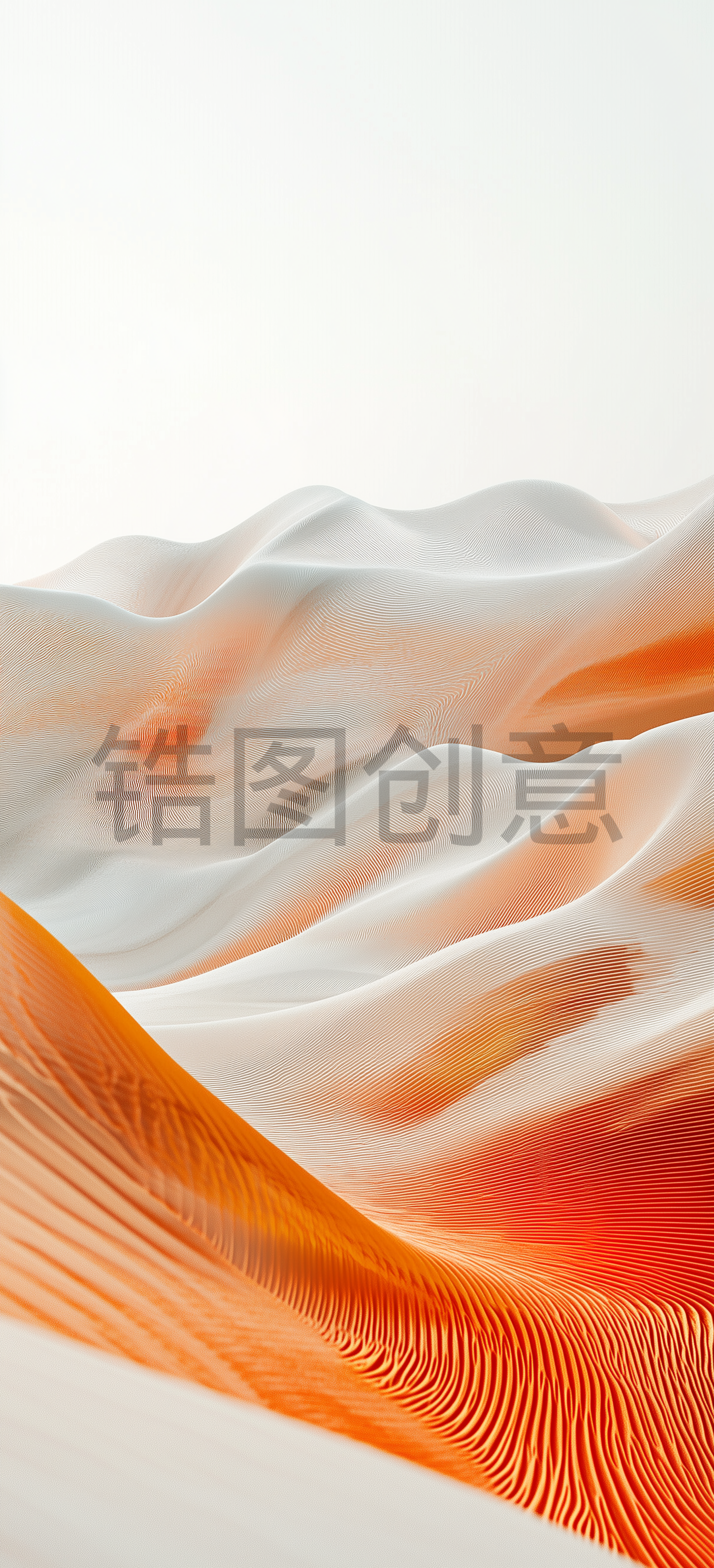 定设网-沙漠沙丘抽象流动曲线肌理材质背景