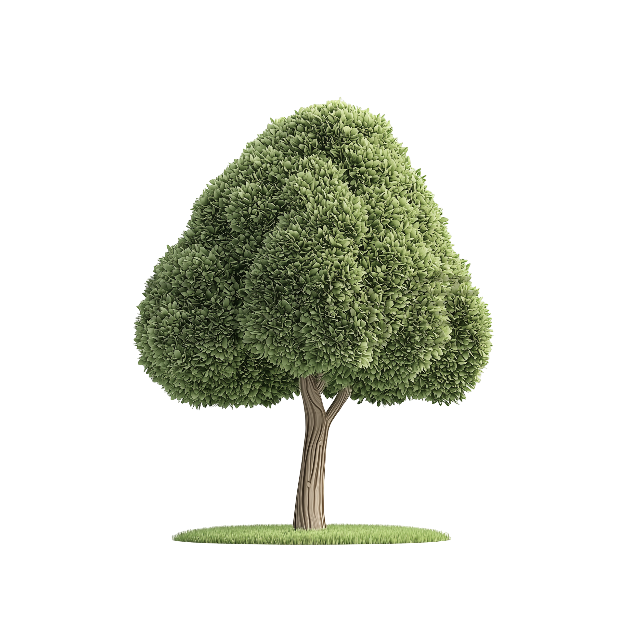 3d立体树木绿色植物免扣png元素