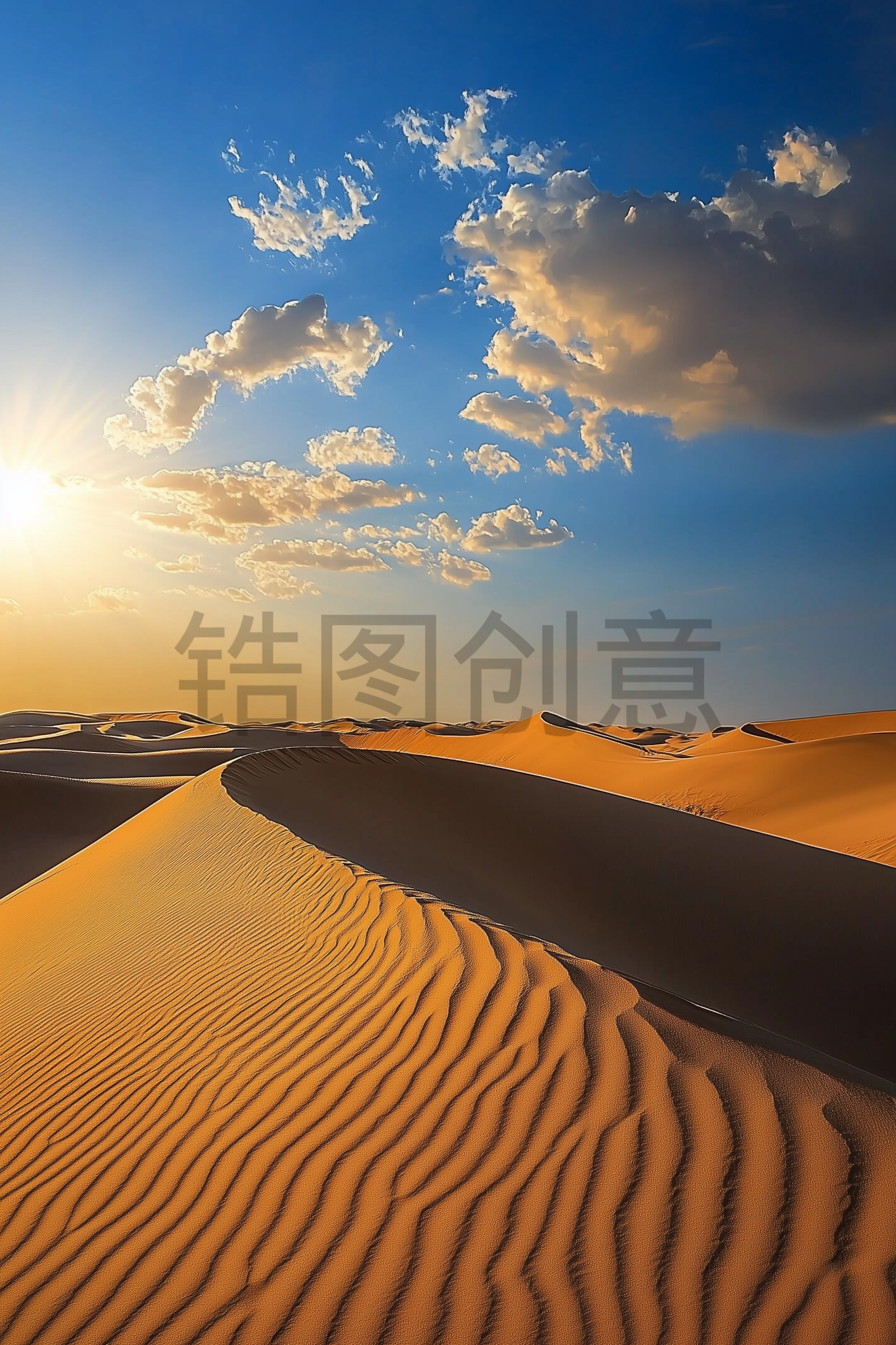 自然风光沙漠沙丘风景素材