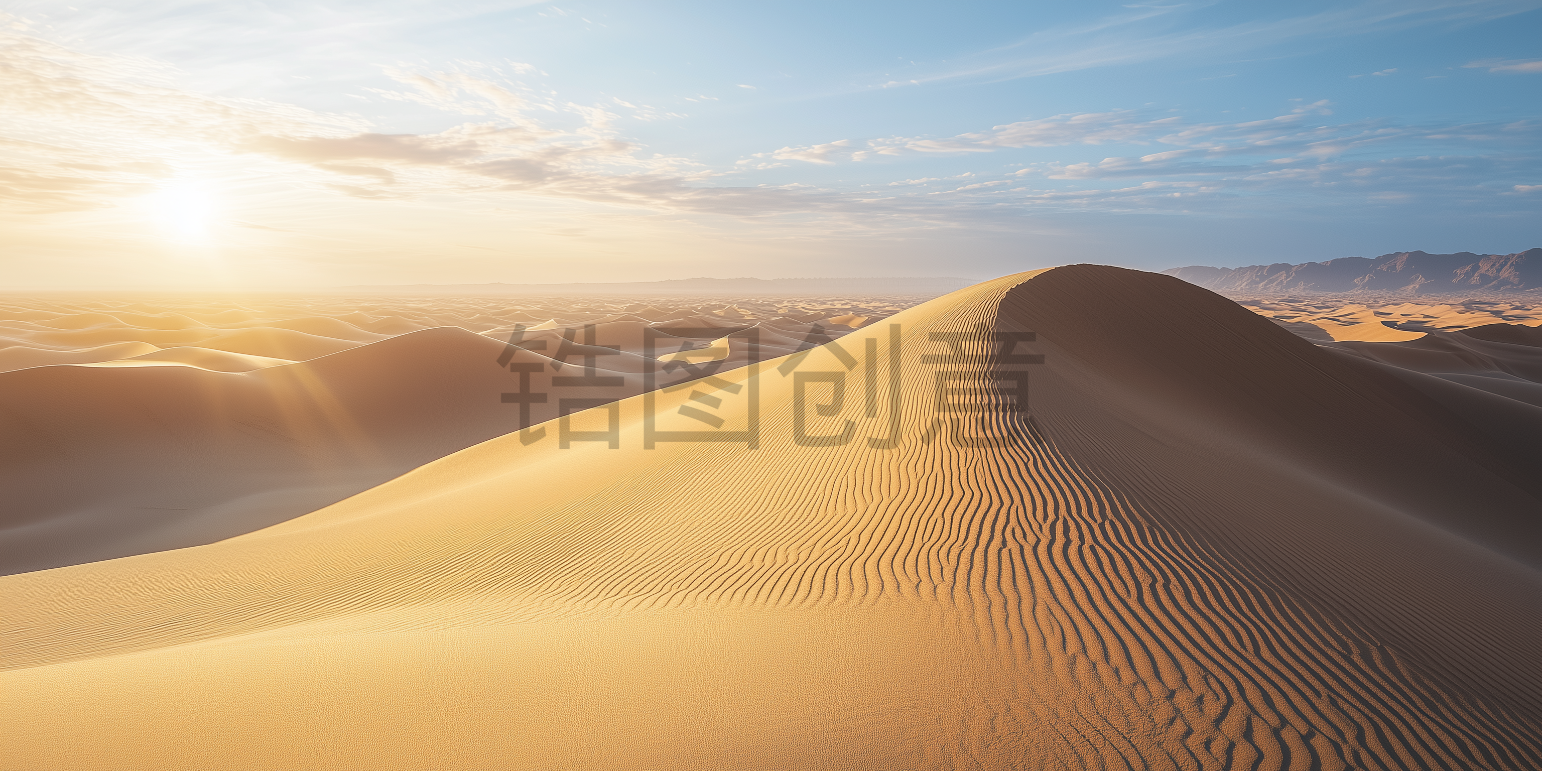 自然风光沙漠沙丘风景素材