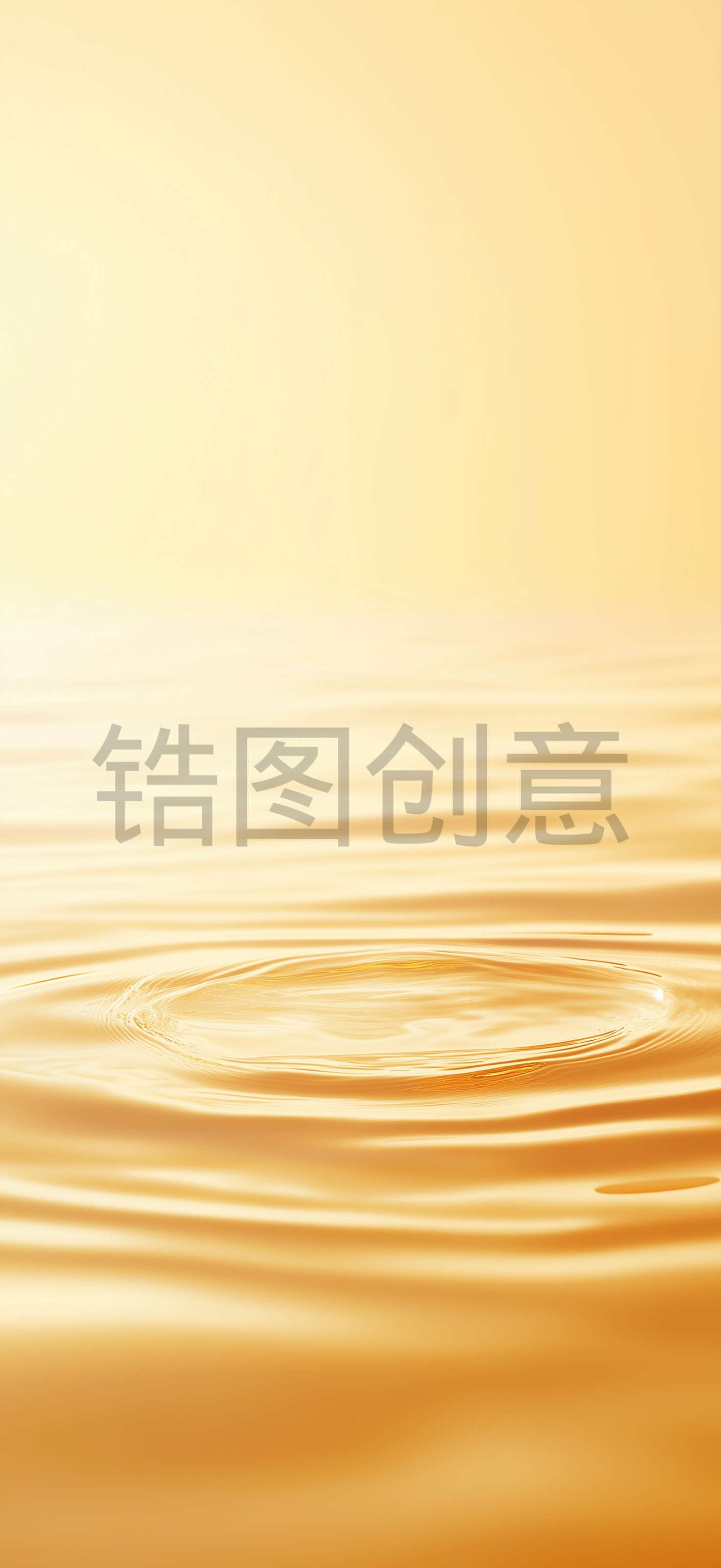 金色渐变水纹波纹波浪纹理质感背景