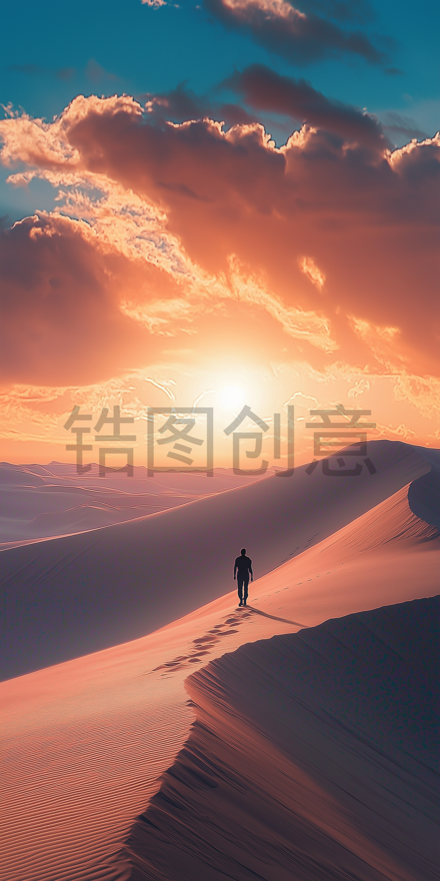 自然风光沙漠沙丘风景素材