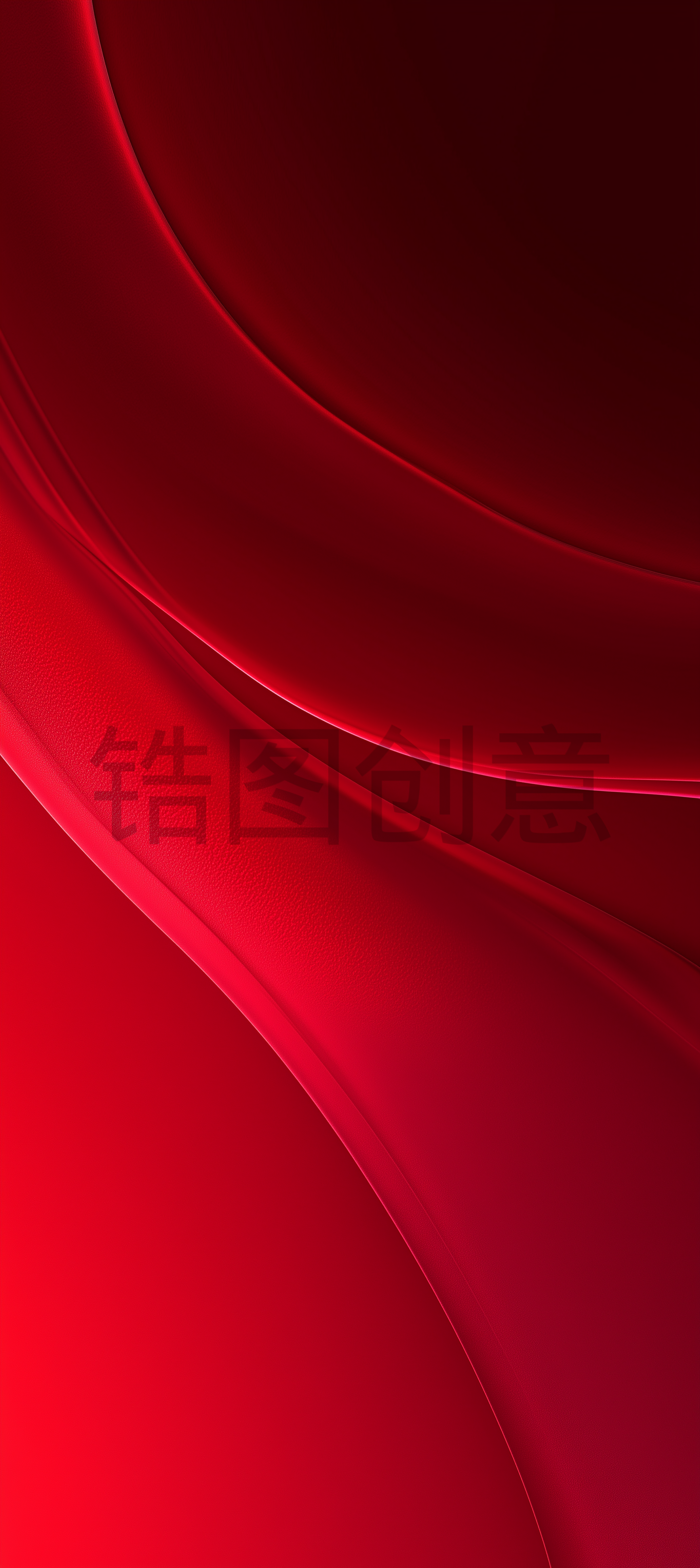 红色曲线质感纹理抽象背景