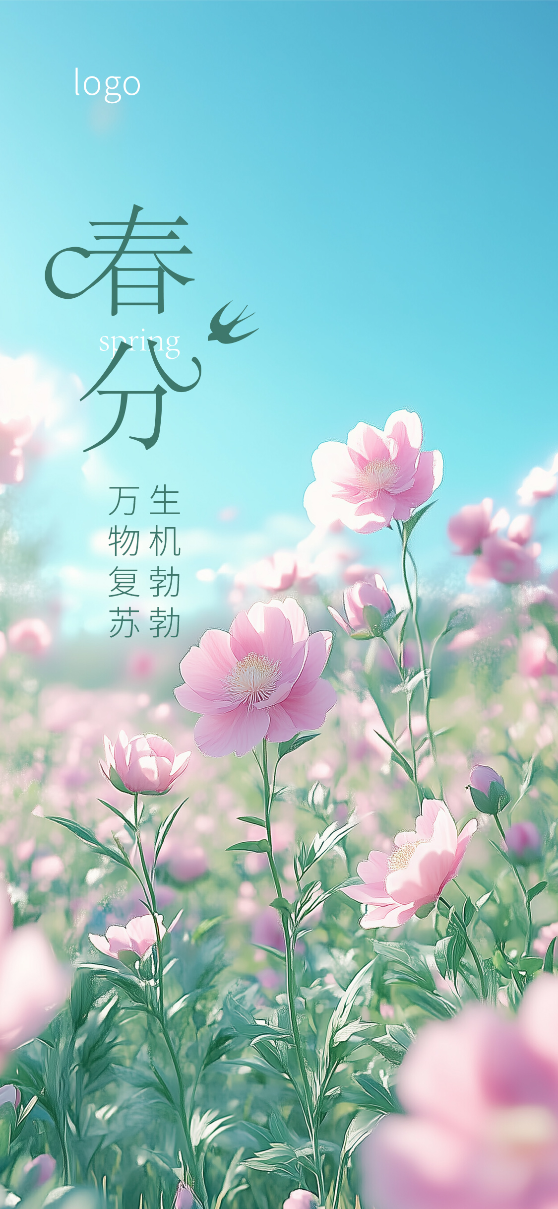 春分节气海报