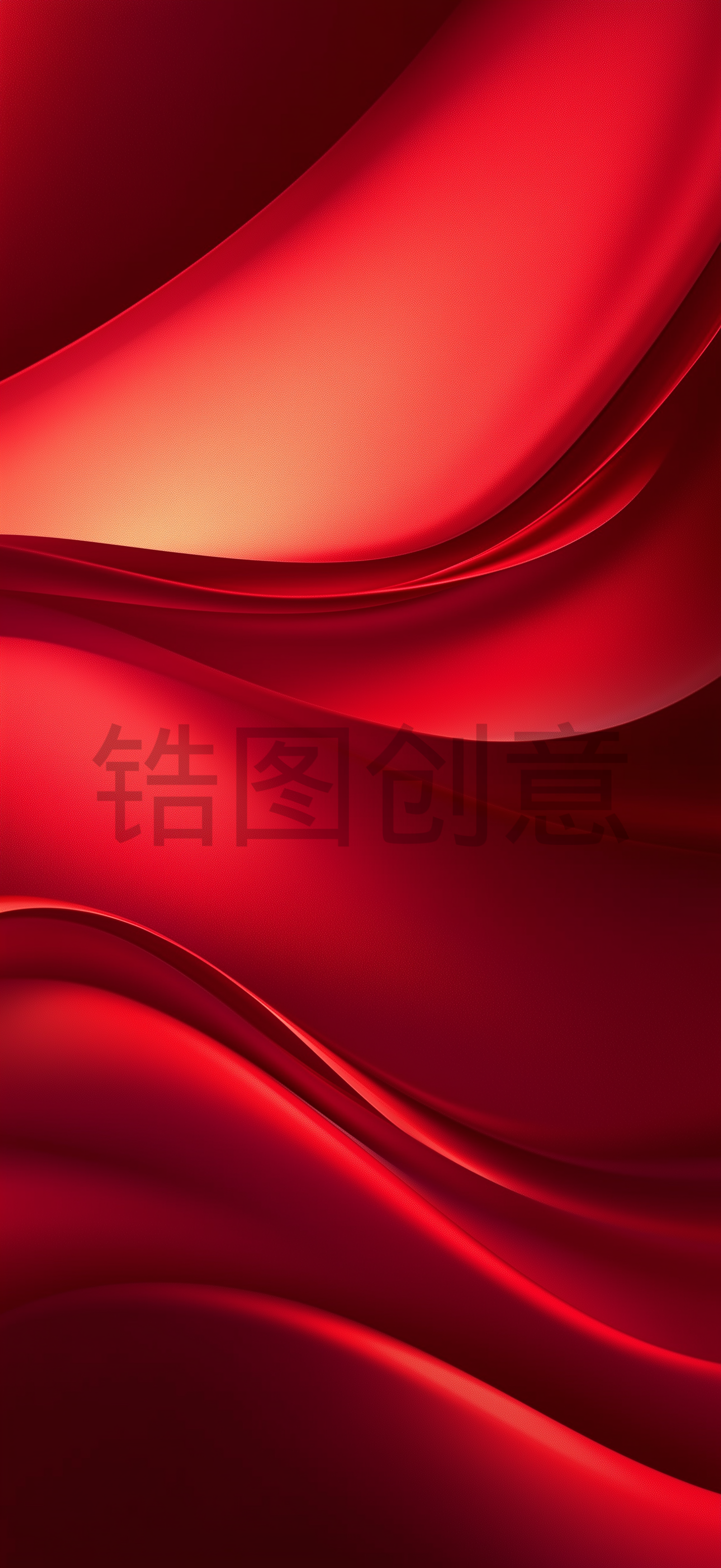 红色曲线质感纹理抽象背景