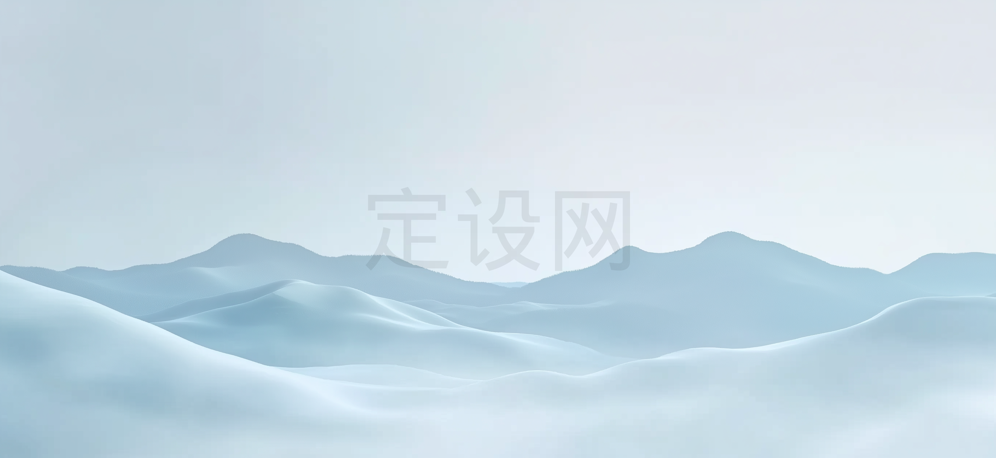 浅蓝色山水河山抽象肌理背景