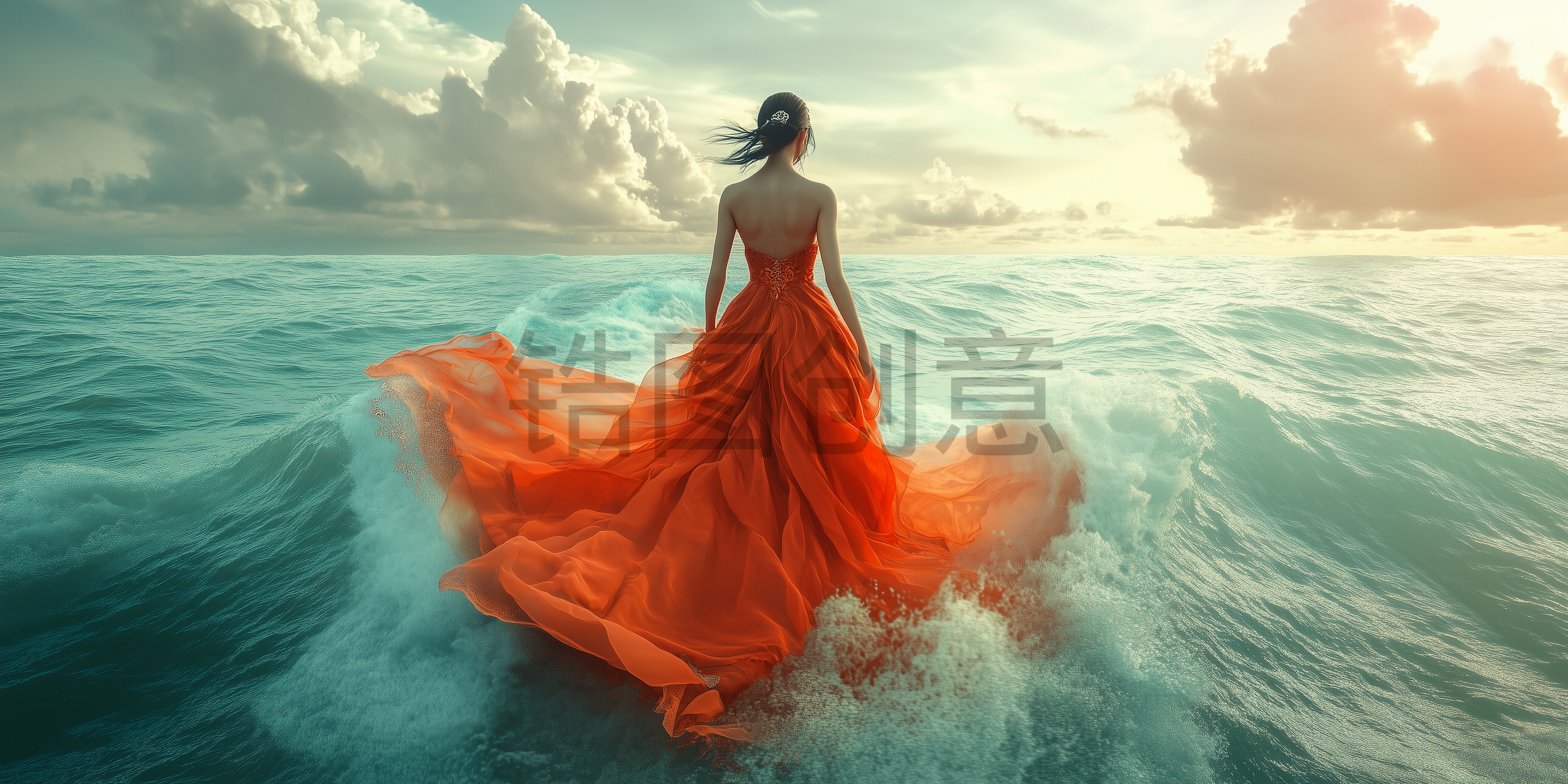 妇女节女神节女王节唯美浪漫人物背景图片