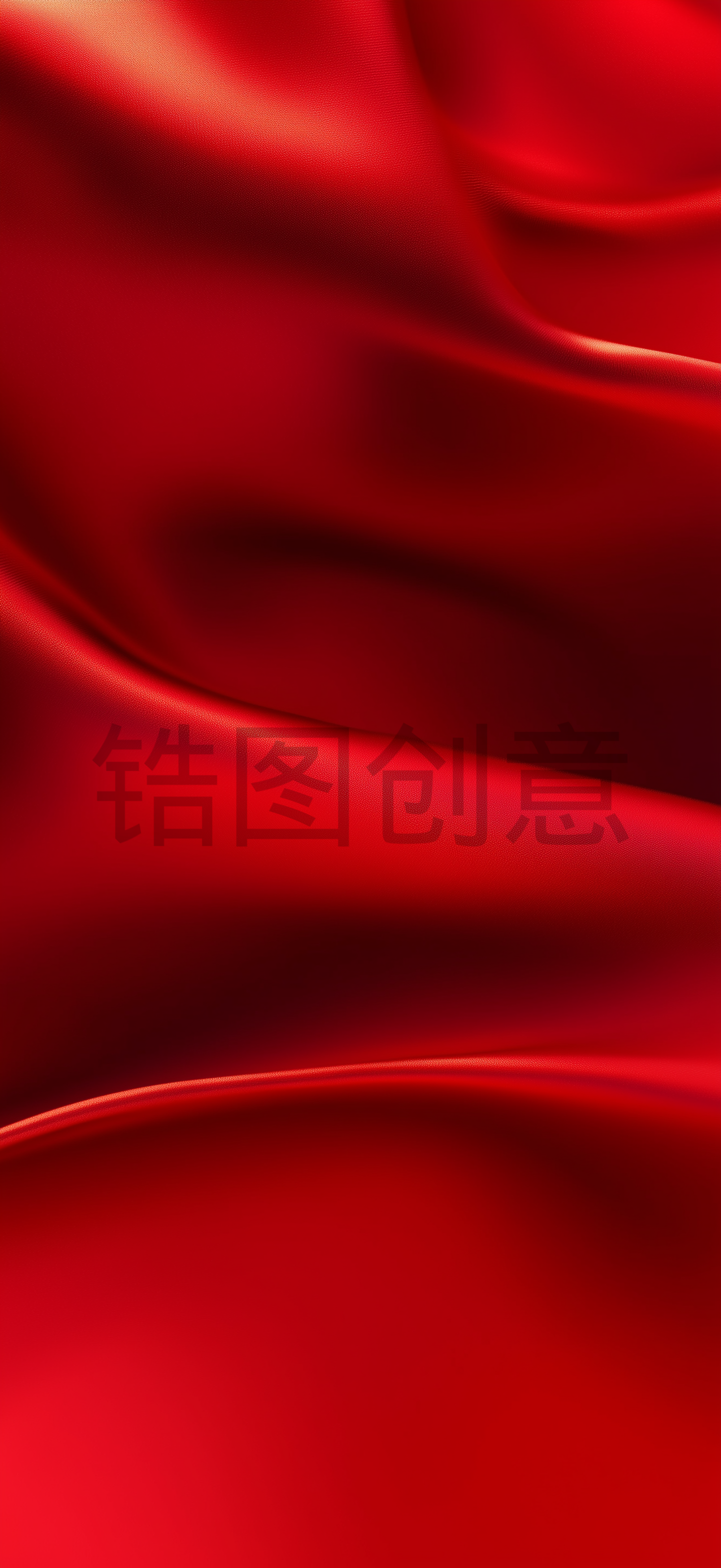 定设网-红色丝绸绸缎质感纹理背景