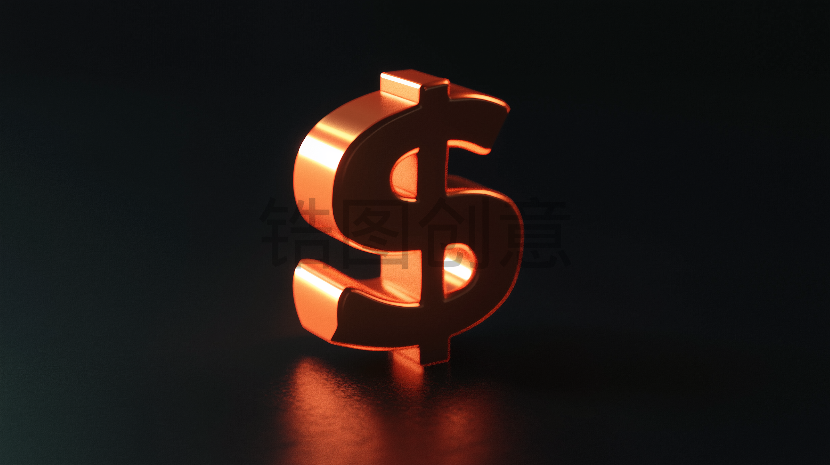 定设网-3d立体金币金钱金属质感元素背景