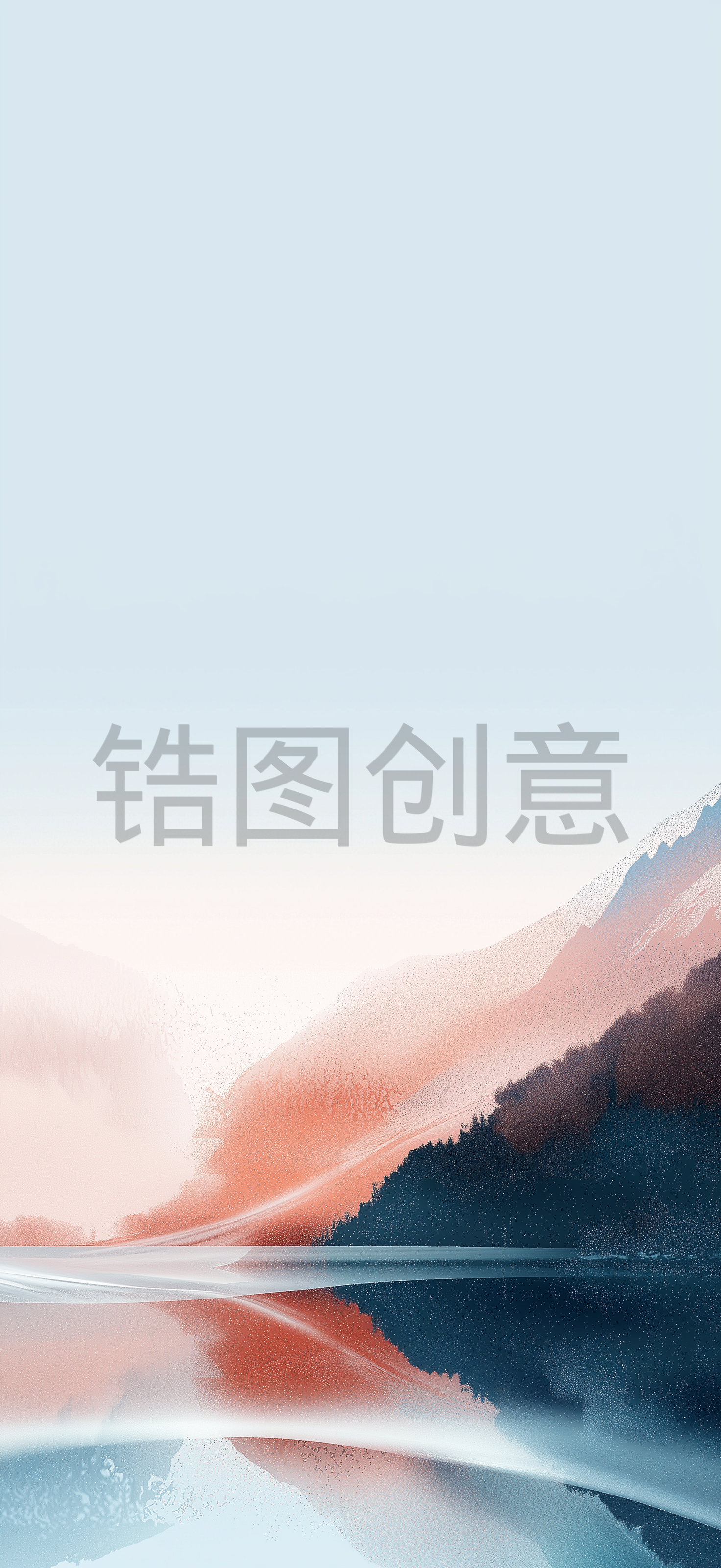 定设网-抽象山水纹理肌理背景