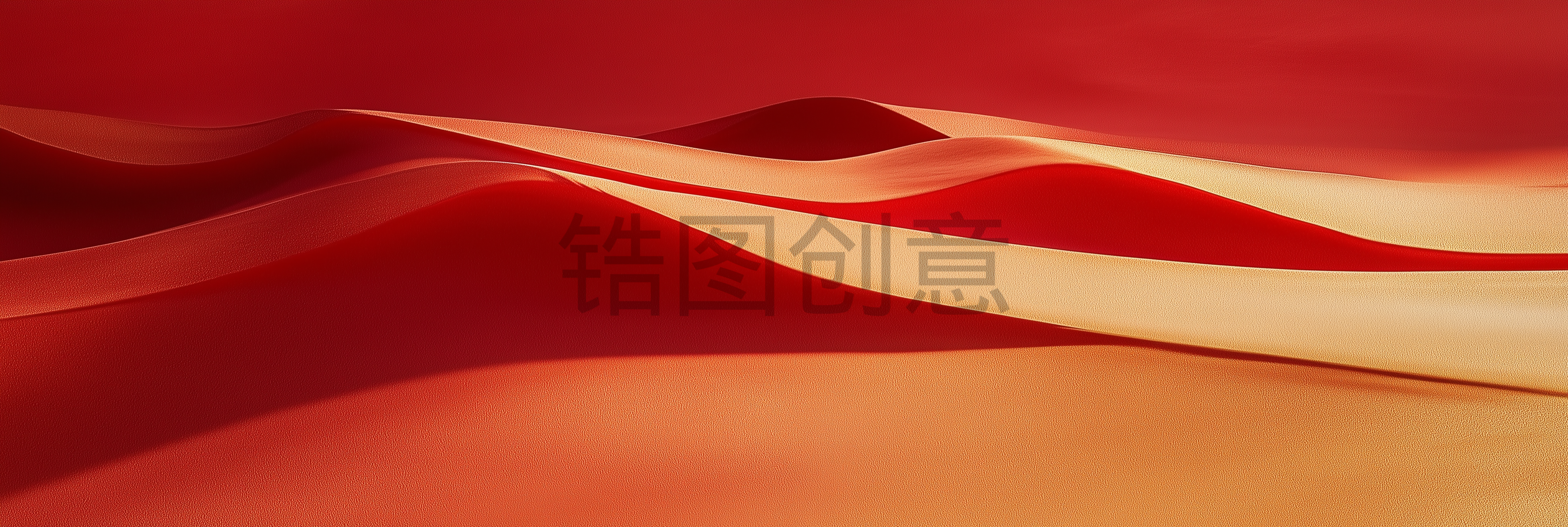 定设网-红色抽象曲线质感肌理背景