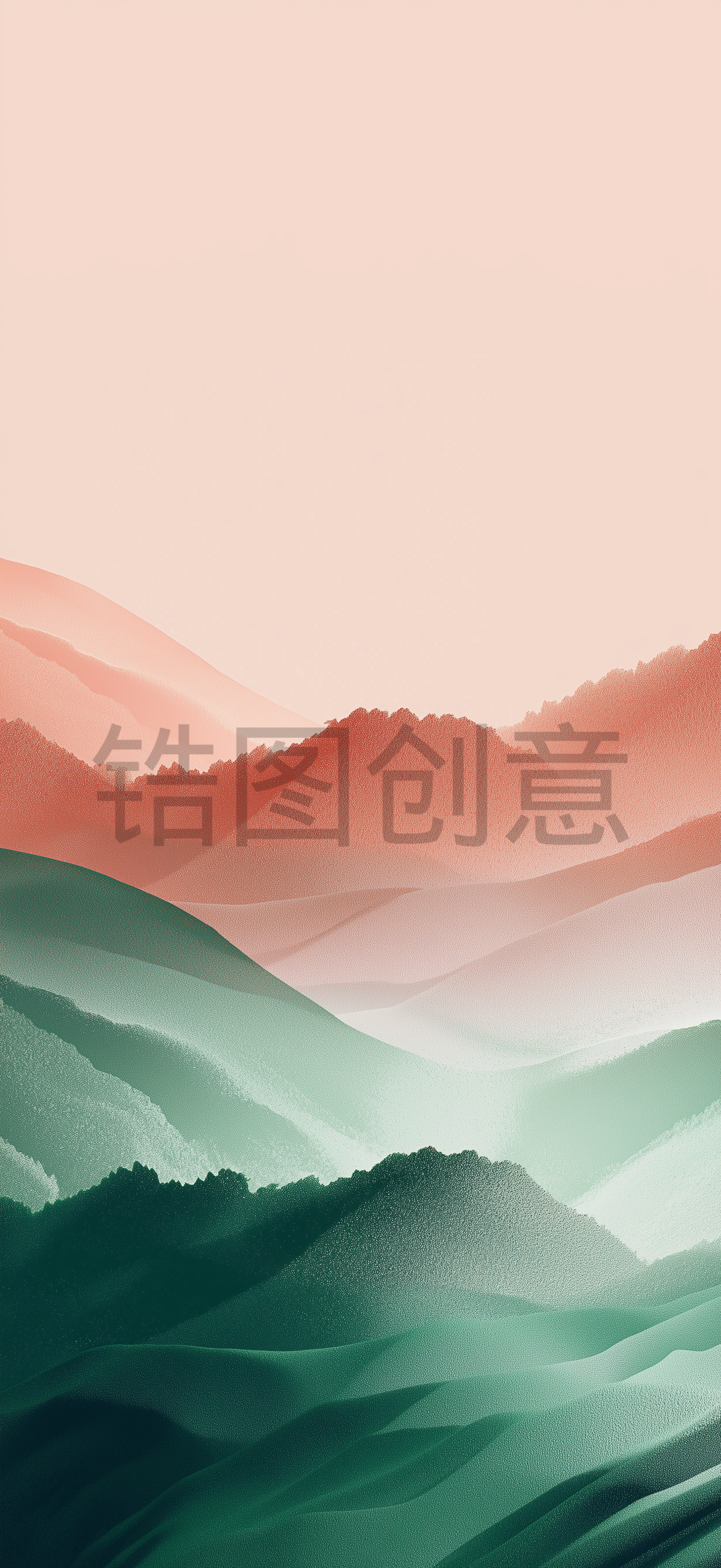定设网-抽象山水纹理背景