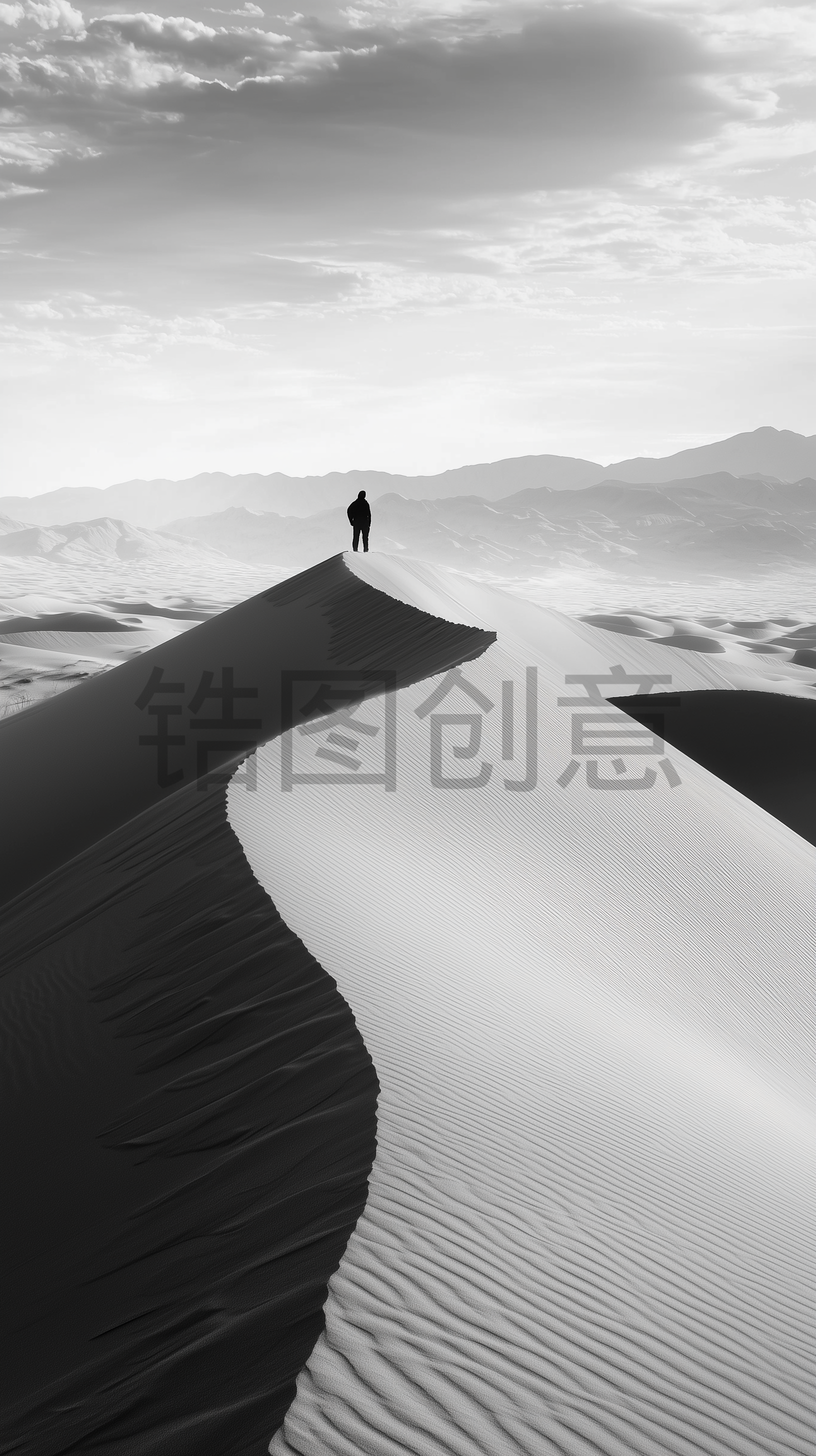 定设网-沙漠骆人物背景素材