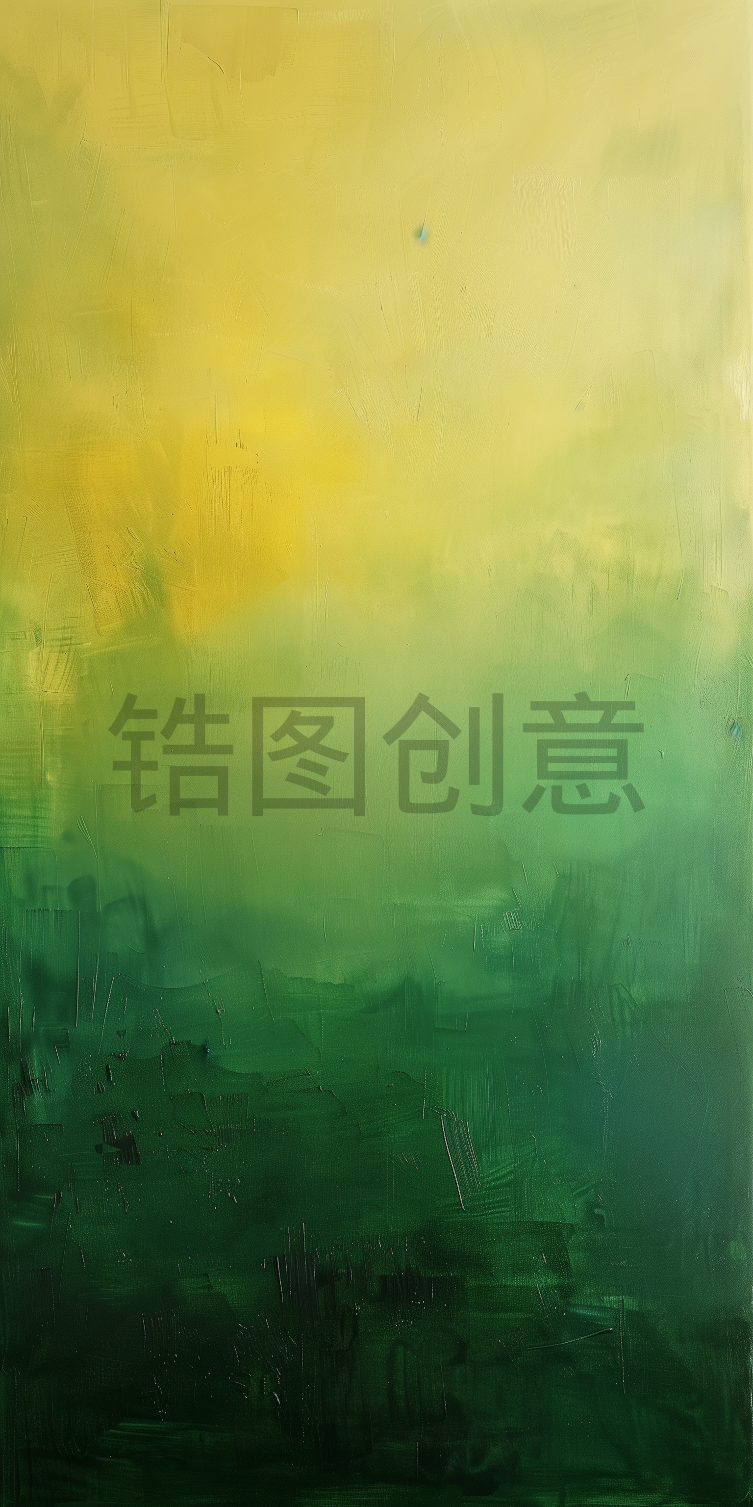 定设网-绿色渐变简约油漆油画肌理背景