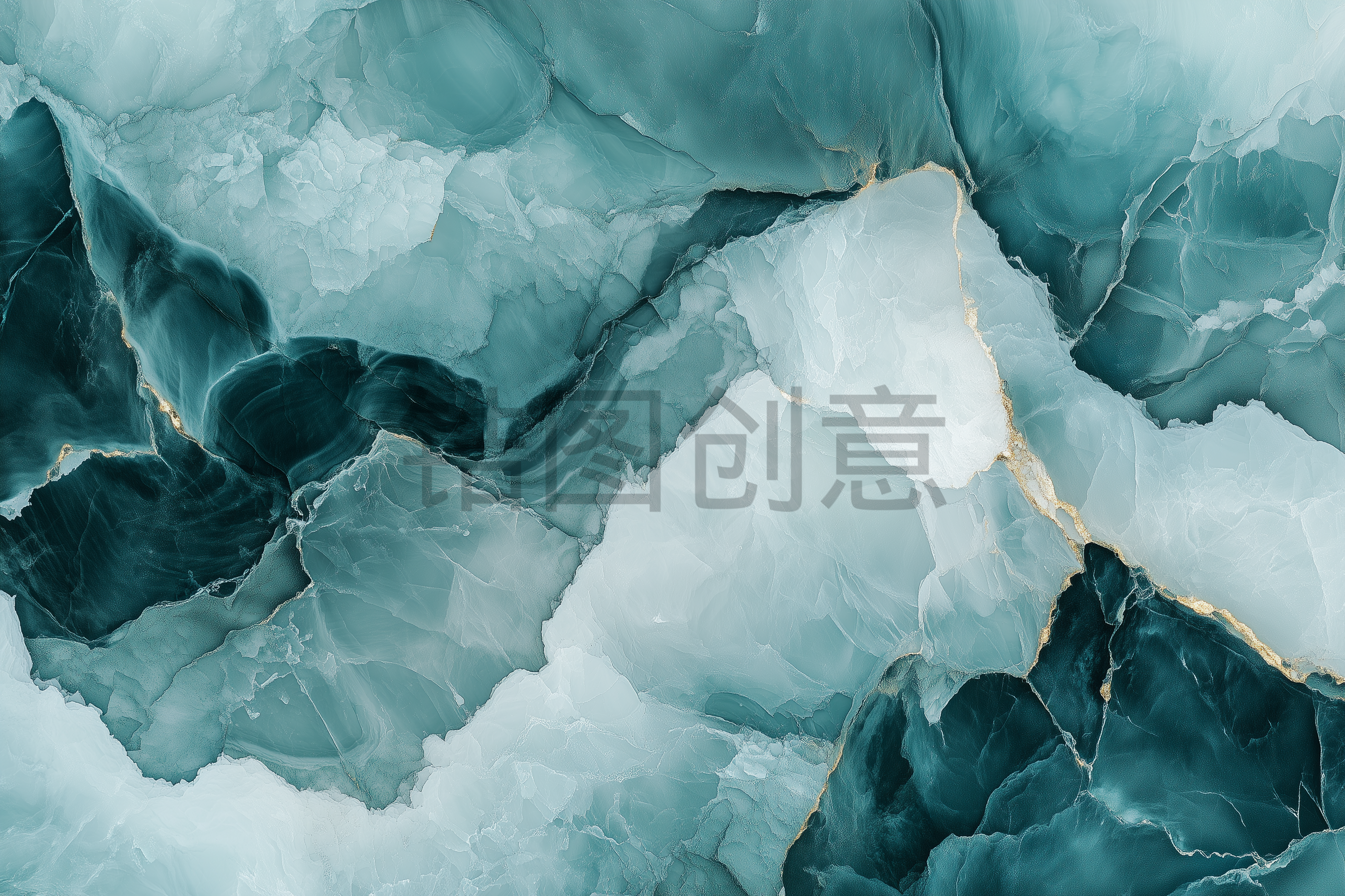 定设网-绿色大理石纹理肌理背景
