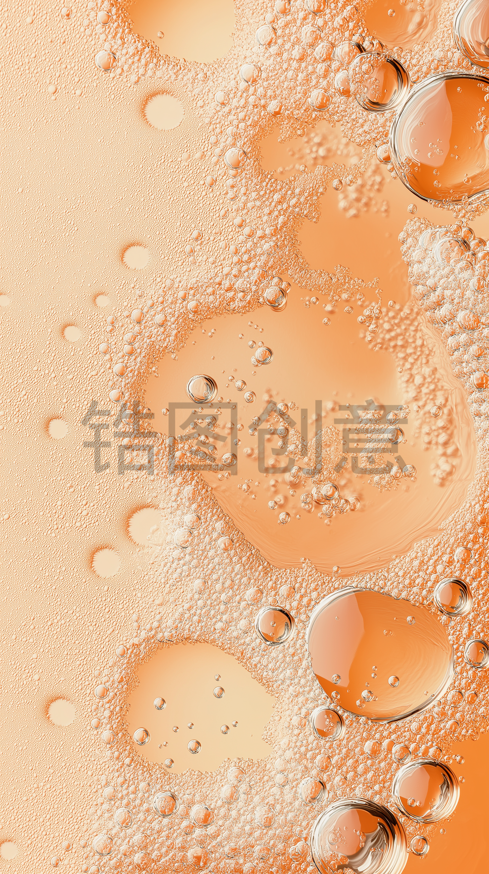 定设网-分子精华水珠水泡背景素材