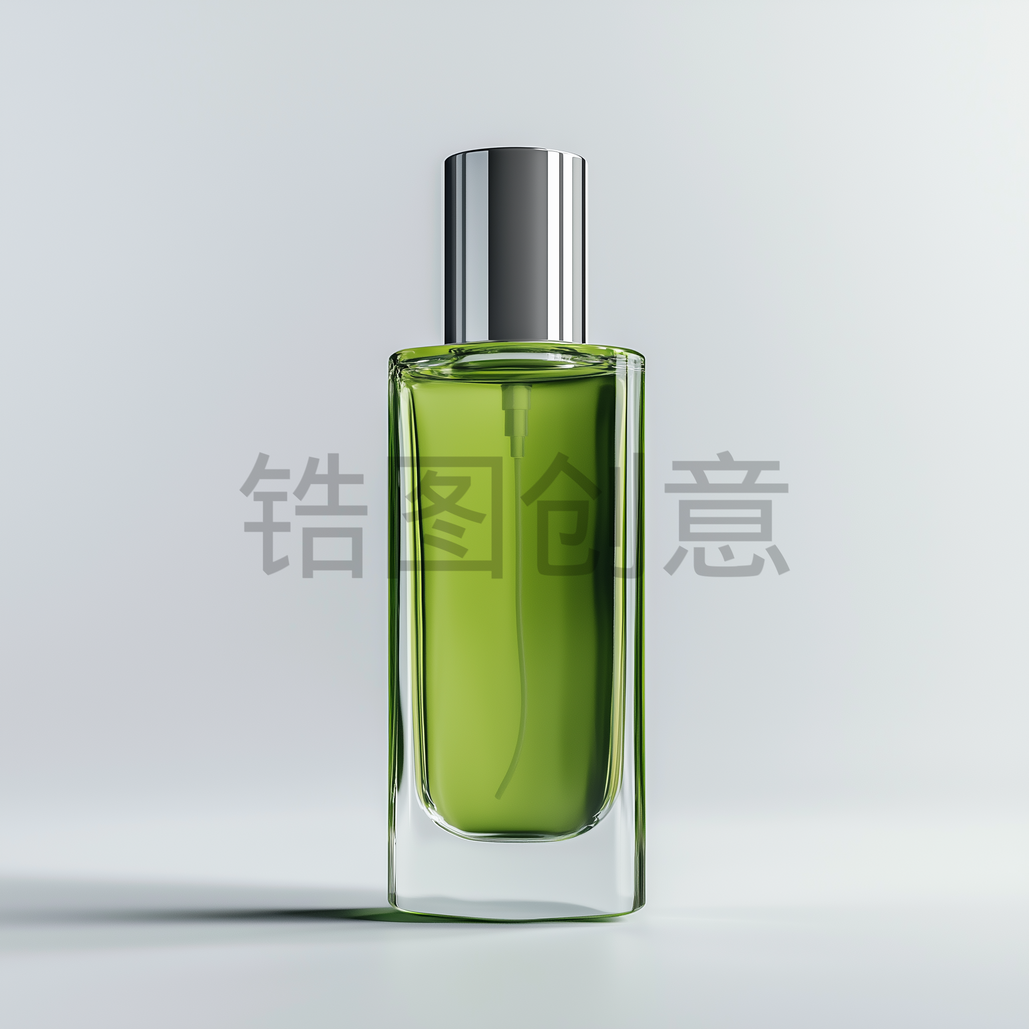 定设网-瓶装绿色单品护肤品美容保湿元素