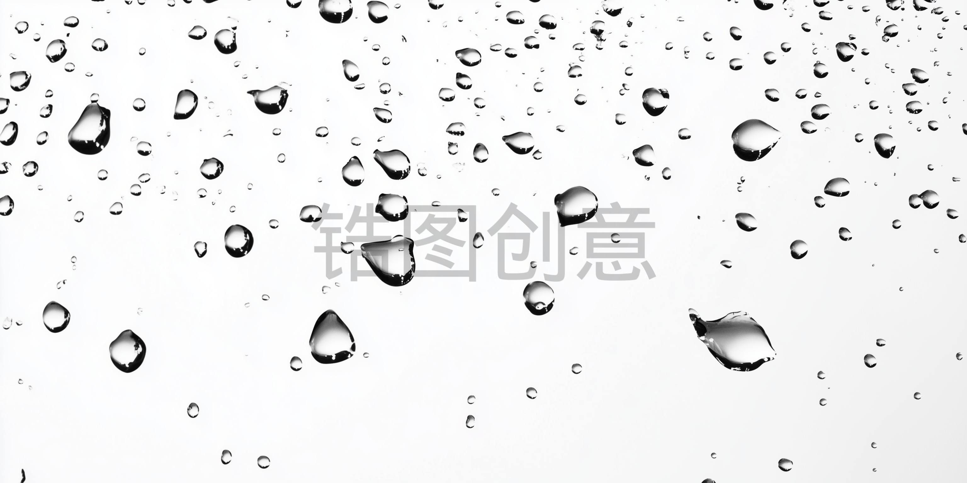 水滴水珠露珠雨水背景