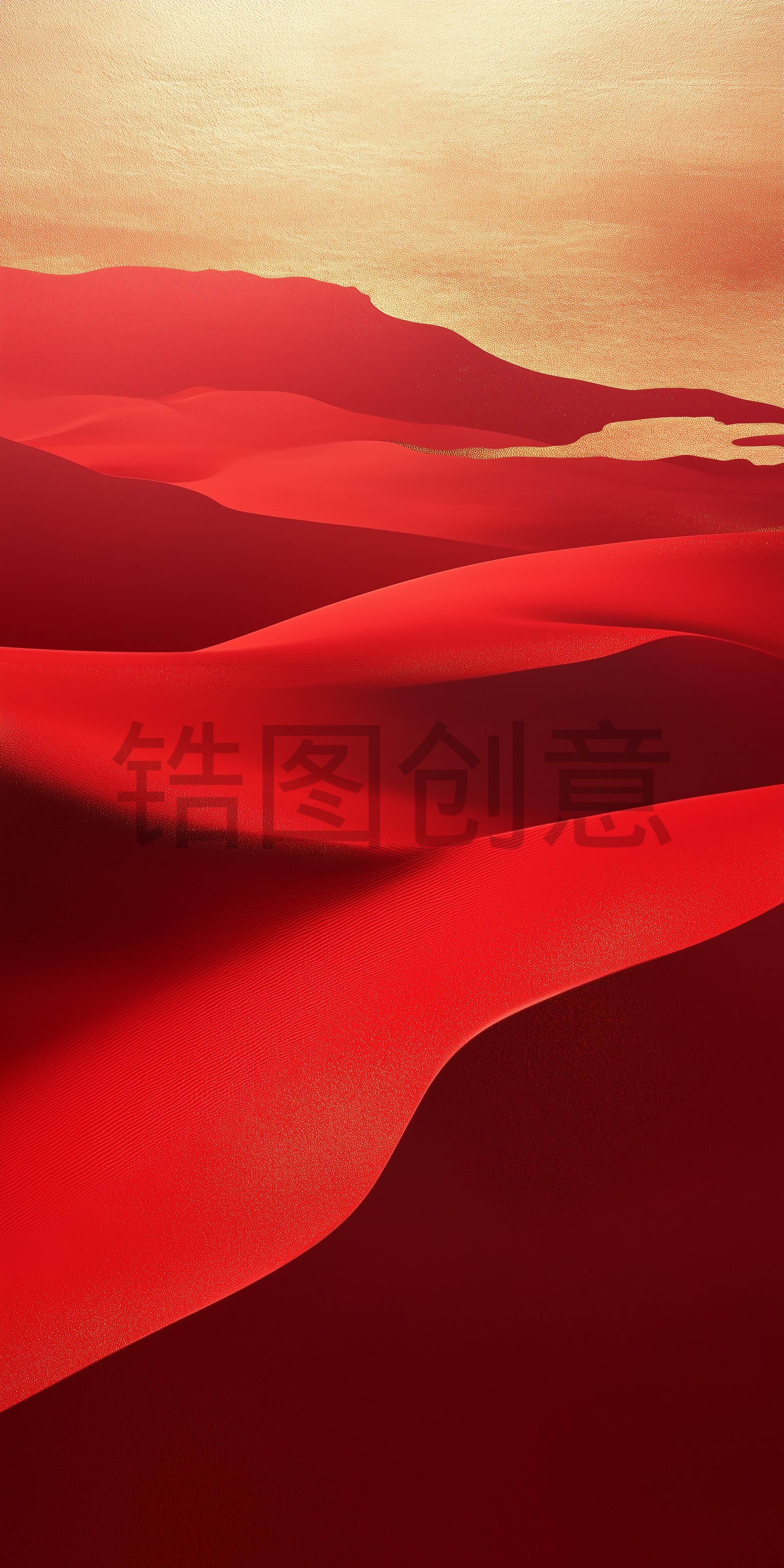 抽象红色红金质感肌理背景